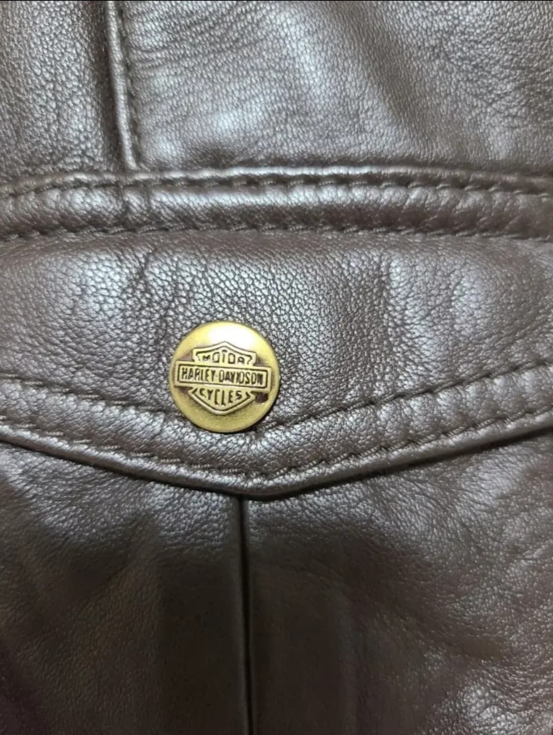 할리데이비슨 우먼스 가죽조끼 XS 상품이미지6