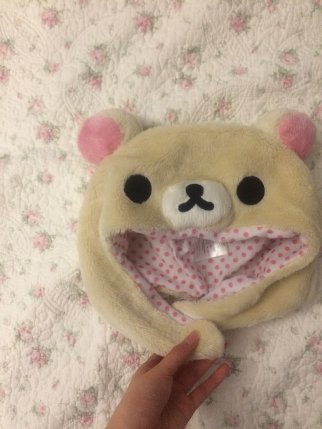 코리락쿠마 산엑스 봄버 햇 모자 상품이미지1