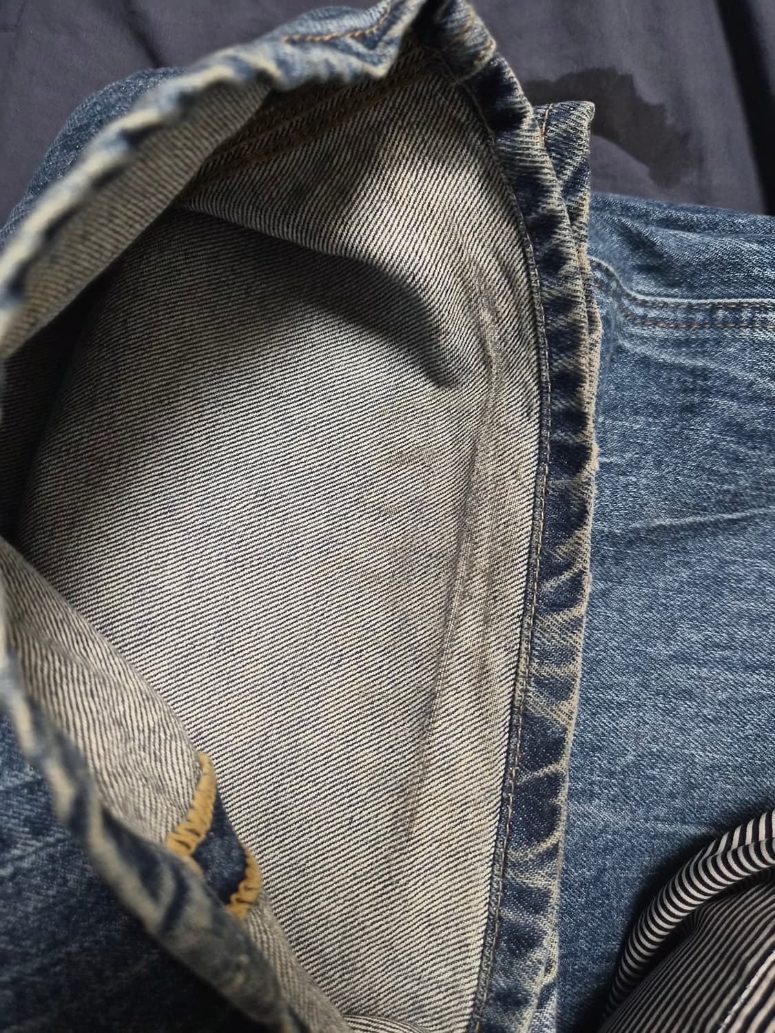 엘무드 맥스와이드 데님 소닉블루 46사이즈 상품이미지10