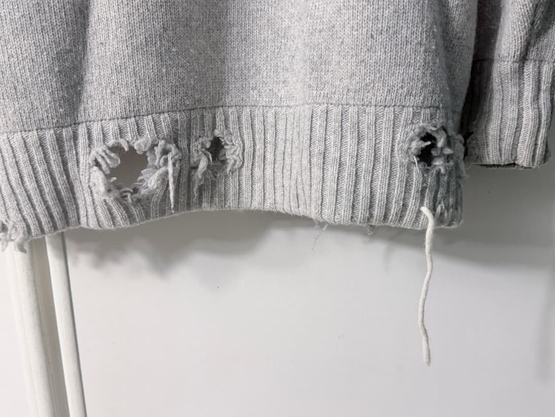 아더에러 X 자라 콜라보 그레이 니트 L-XL 상품이미지6