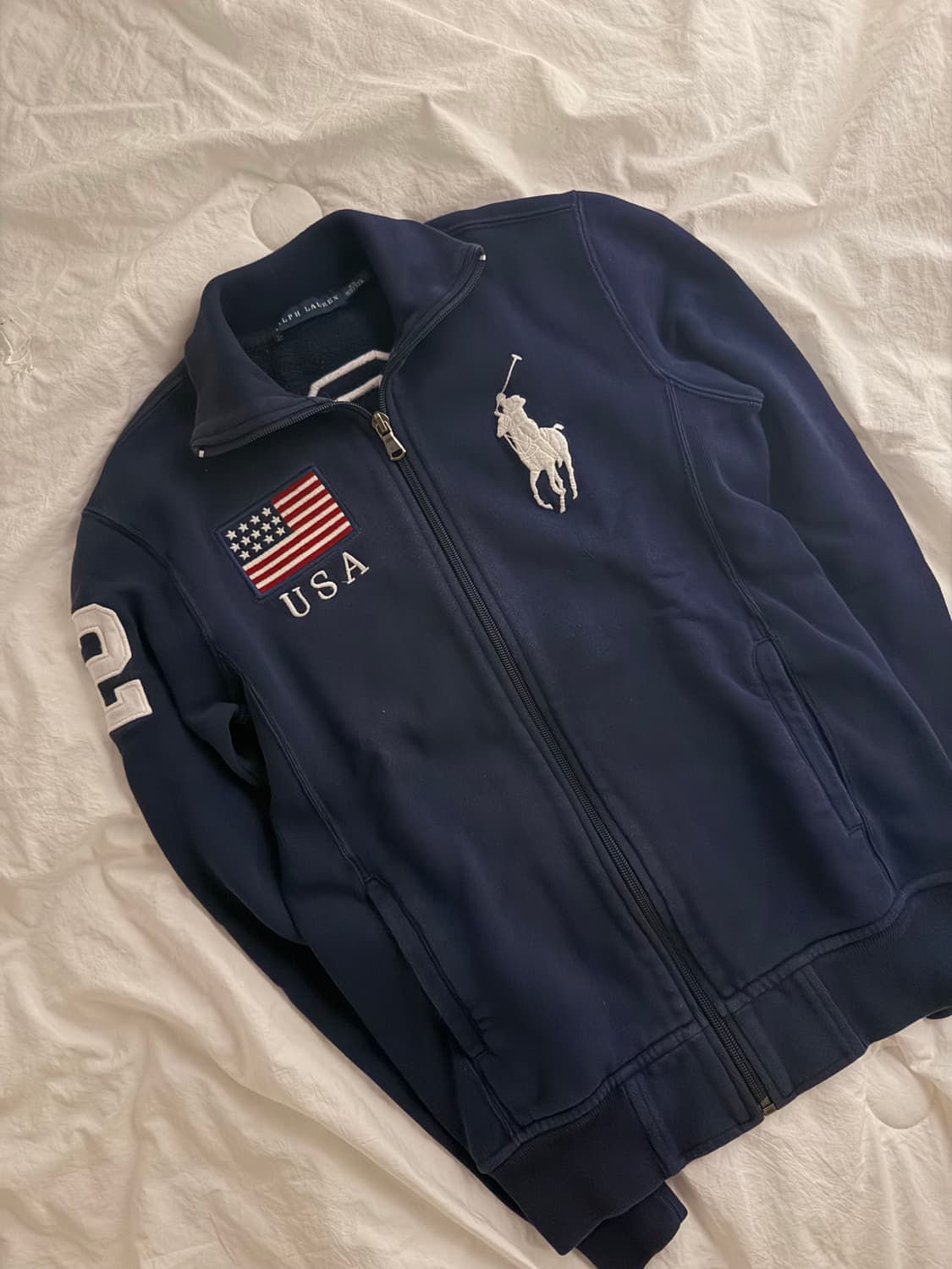 랄프로렌  빅포니 usa 코튼집업 #2 상품이미지3