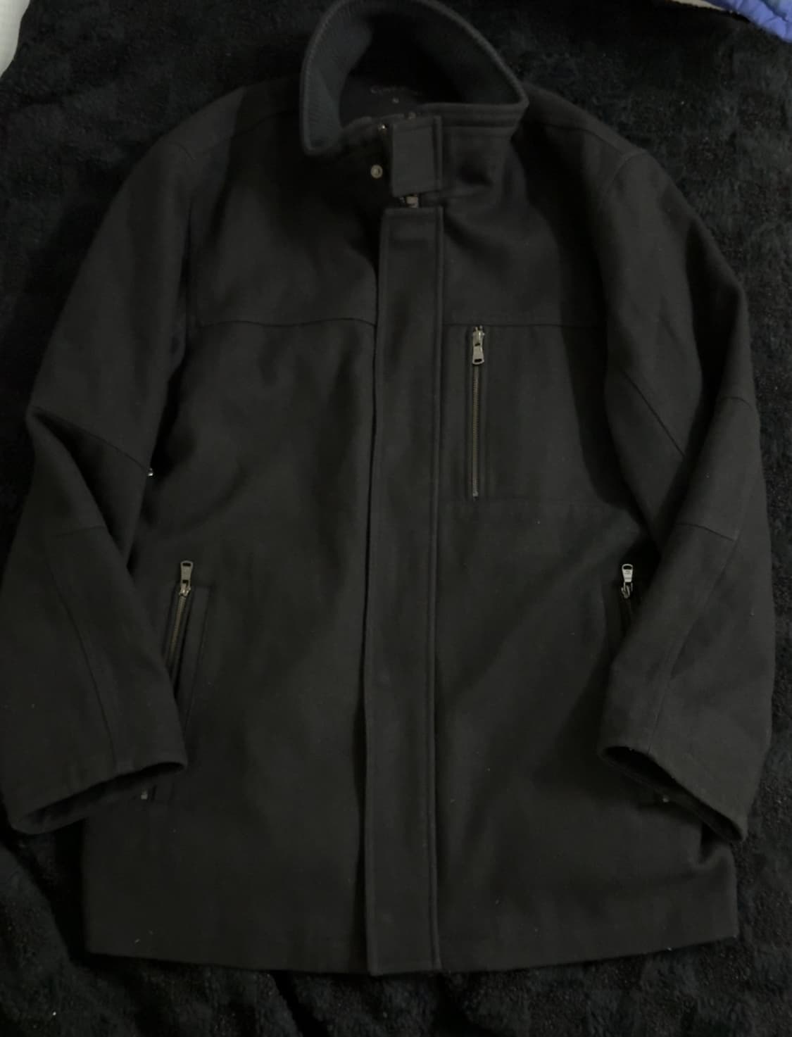 캘빈클라인 하이넥 하프코트 m 상품이미지1