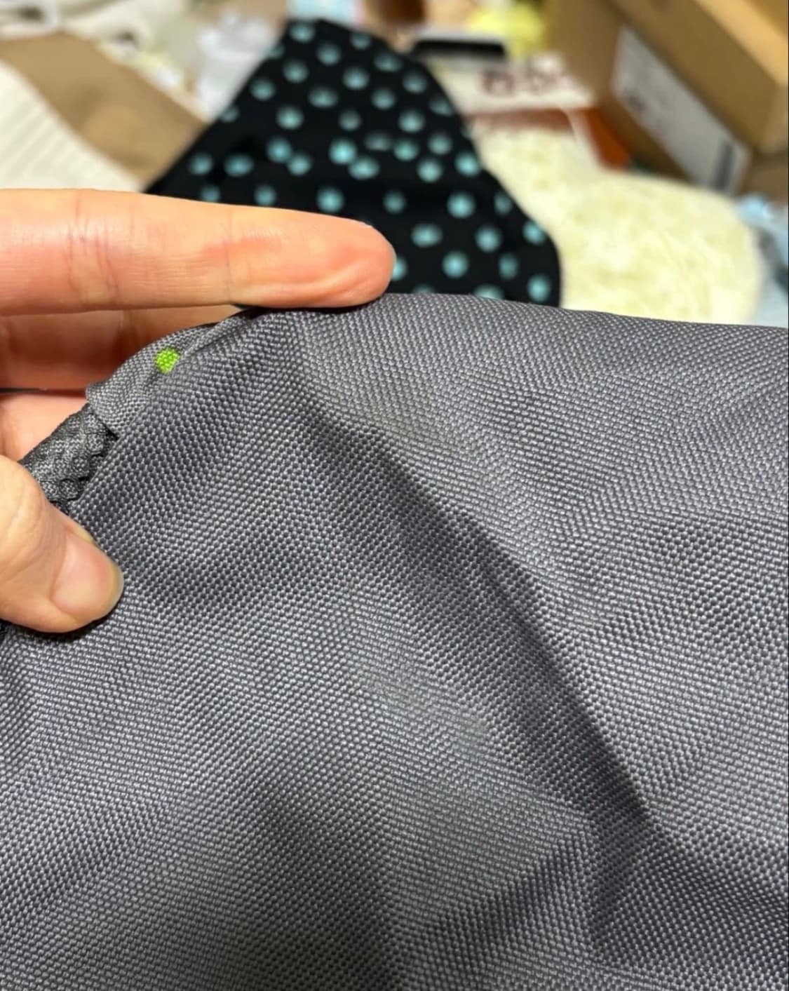 coleman 빈티지 초록 도트 백팩 상품이미지10