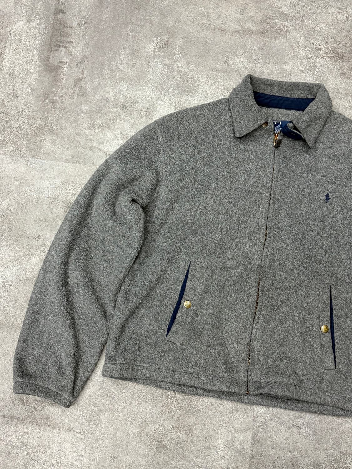 폴로 랄프로렌 그레이 플리스 자켓 상품이미지4