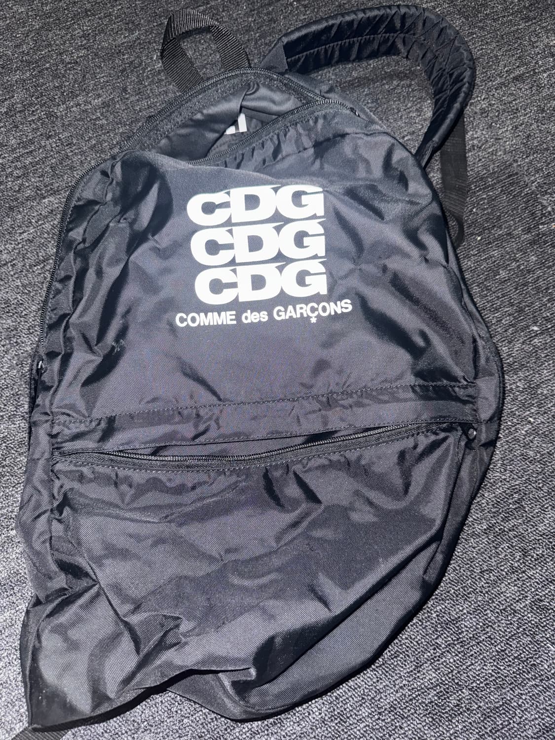 꼼데가르송 CDG 백팩 블랙 상품이미지2