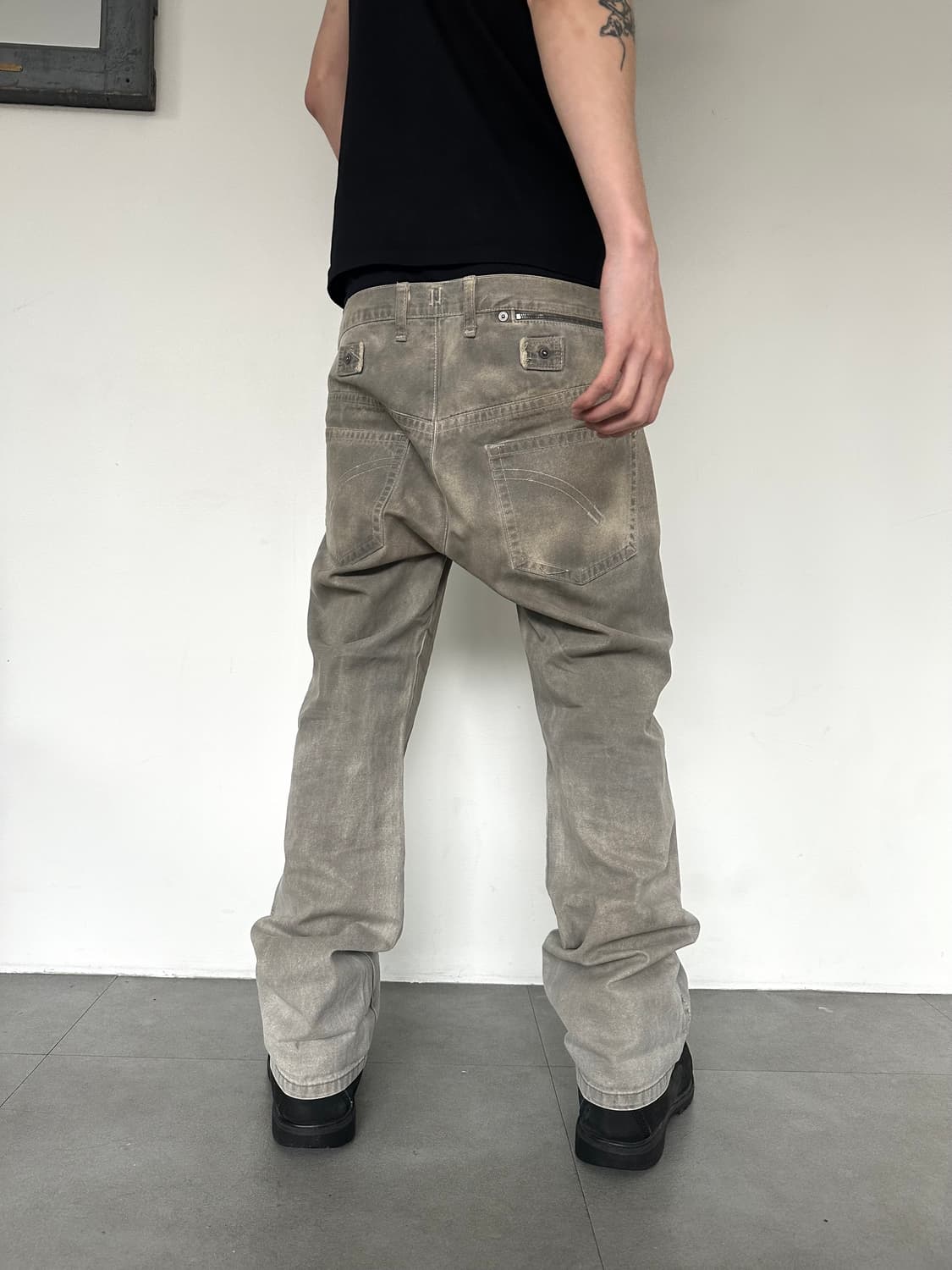 닐바렛 아카이브 더스트 그레이 데님팬츠 상품이미지4