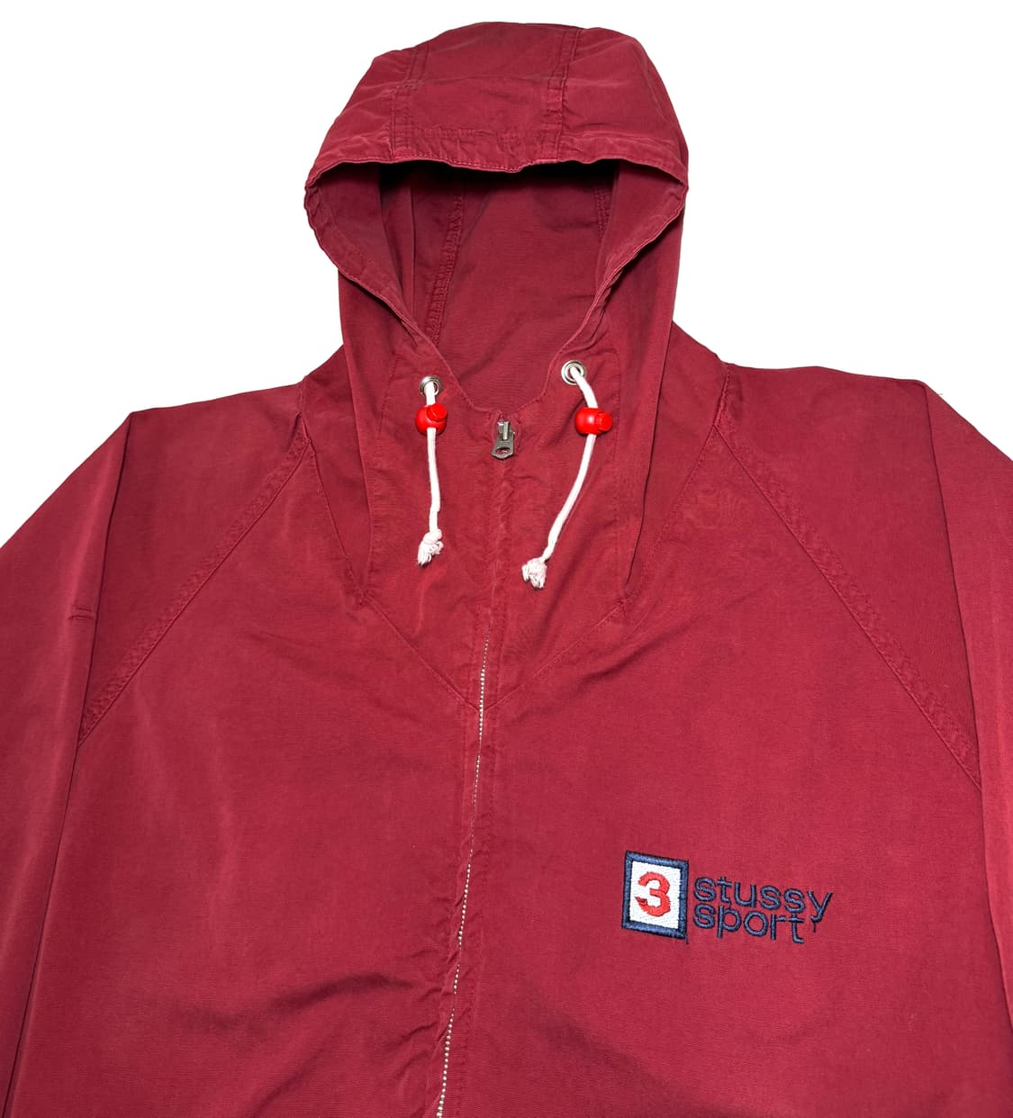 90’s 스투시 스포츠 후드 집업 자켓 상품이미지1