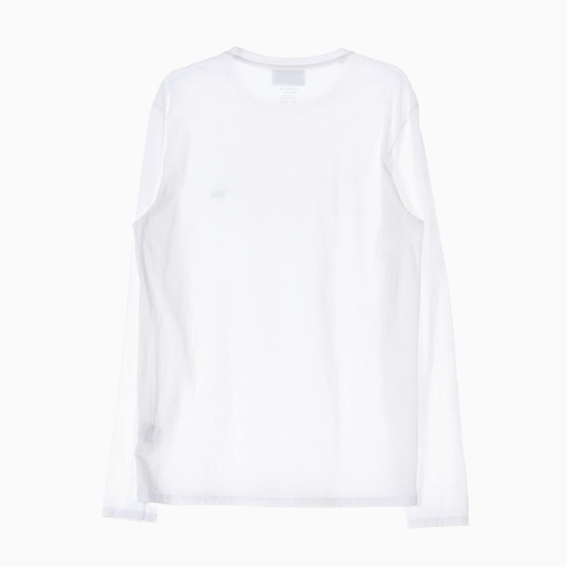 라코스테 피마코튼 롱슬리브 티셔츠 화이트 S 상품이미지2