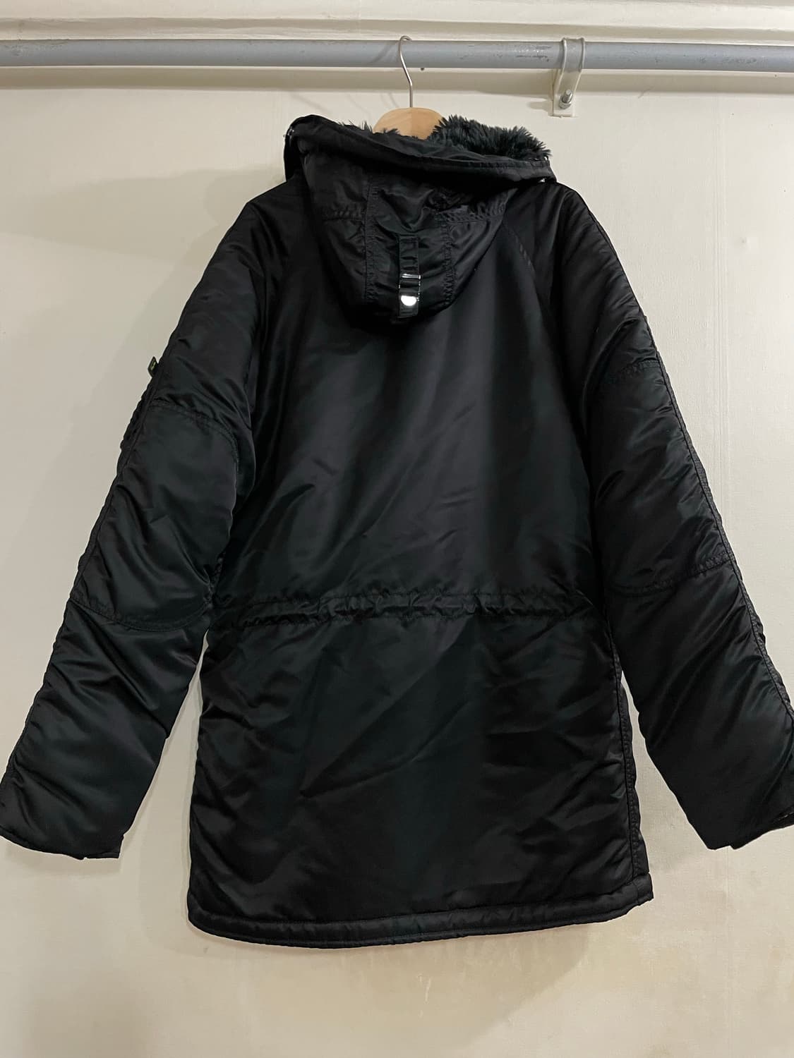 알파인더스트리 n3b 야상 파카 블랙 상품이미지4