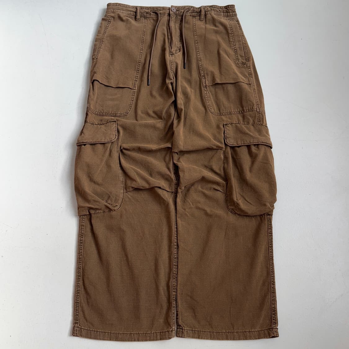 자라 멀티포켓 워크 와이드 카고팬츠 상품이미지2