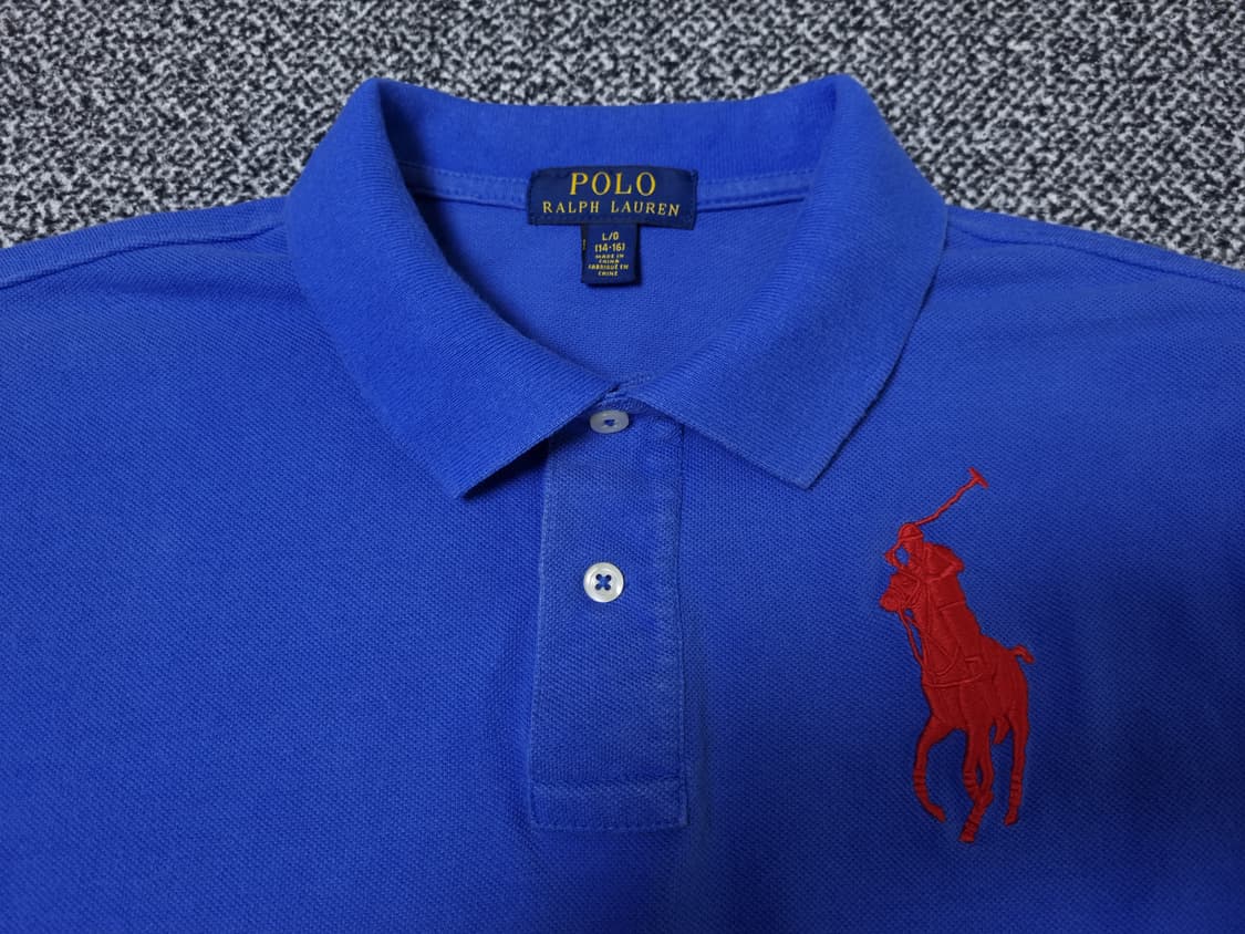 [무료배송][160]폴로 키즈 피케 반팔티 카라티 상품이미지5