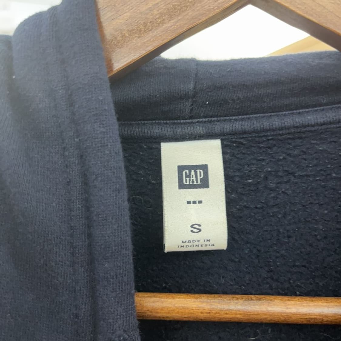 갭 올드스쿨 빅로고 약기모 후드티 S C06885 상품이미지5