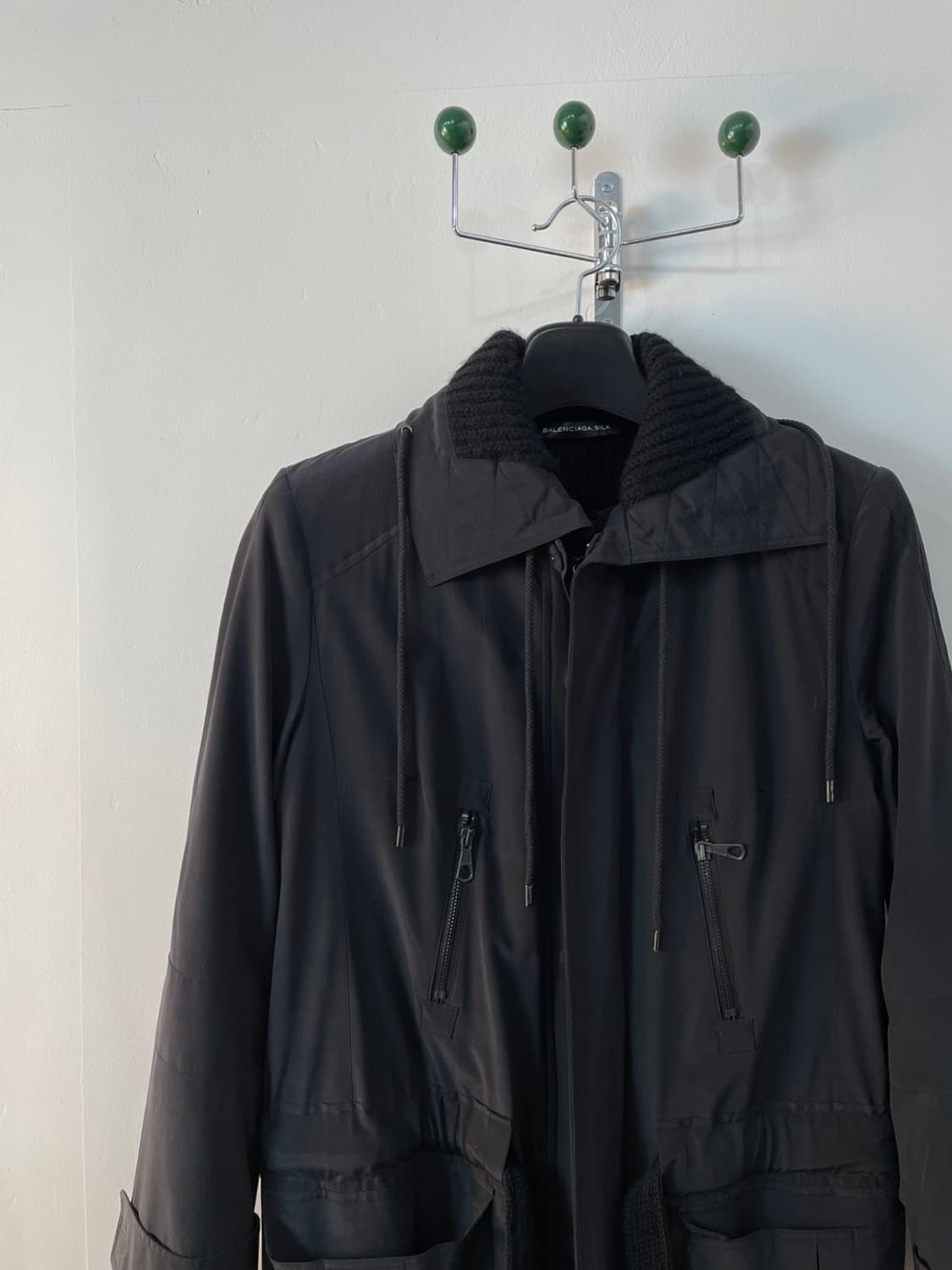 발렌시아가 실크 코트 상품이미지4