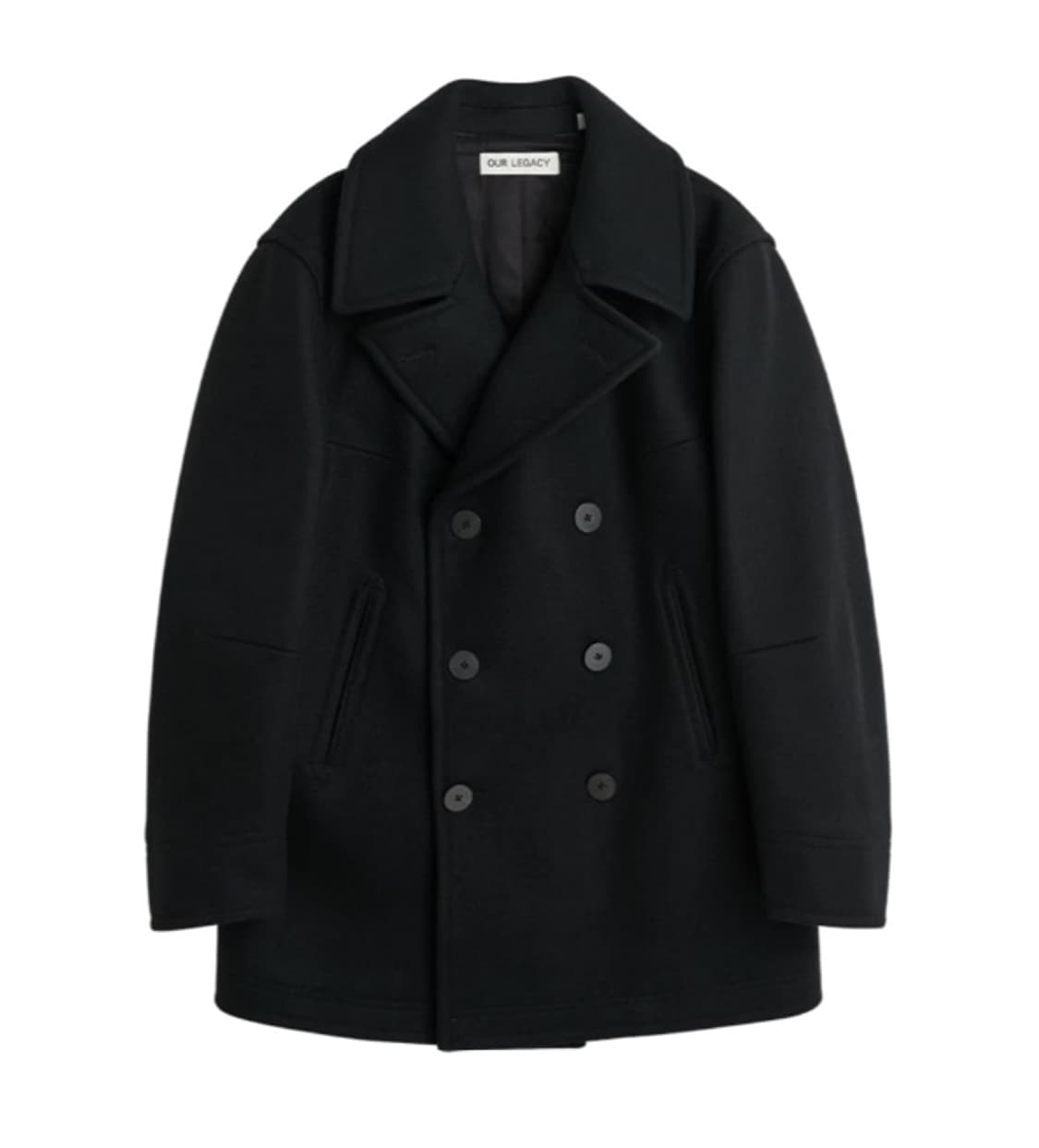 아워레가시 피코트 오퓨런트 멜튼 블랙 상품이미지1