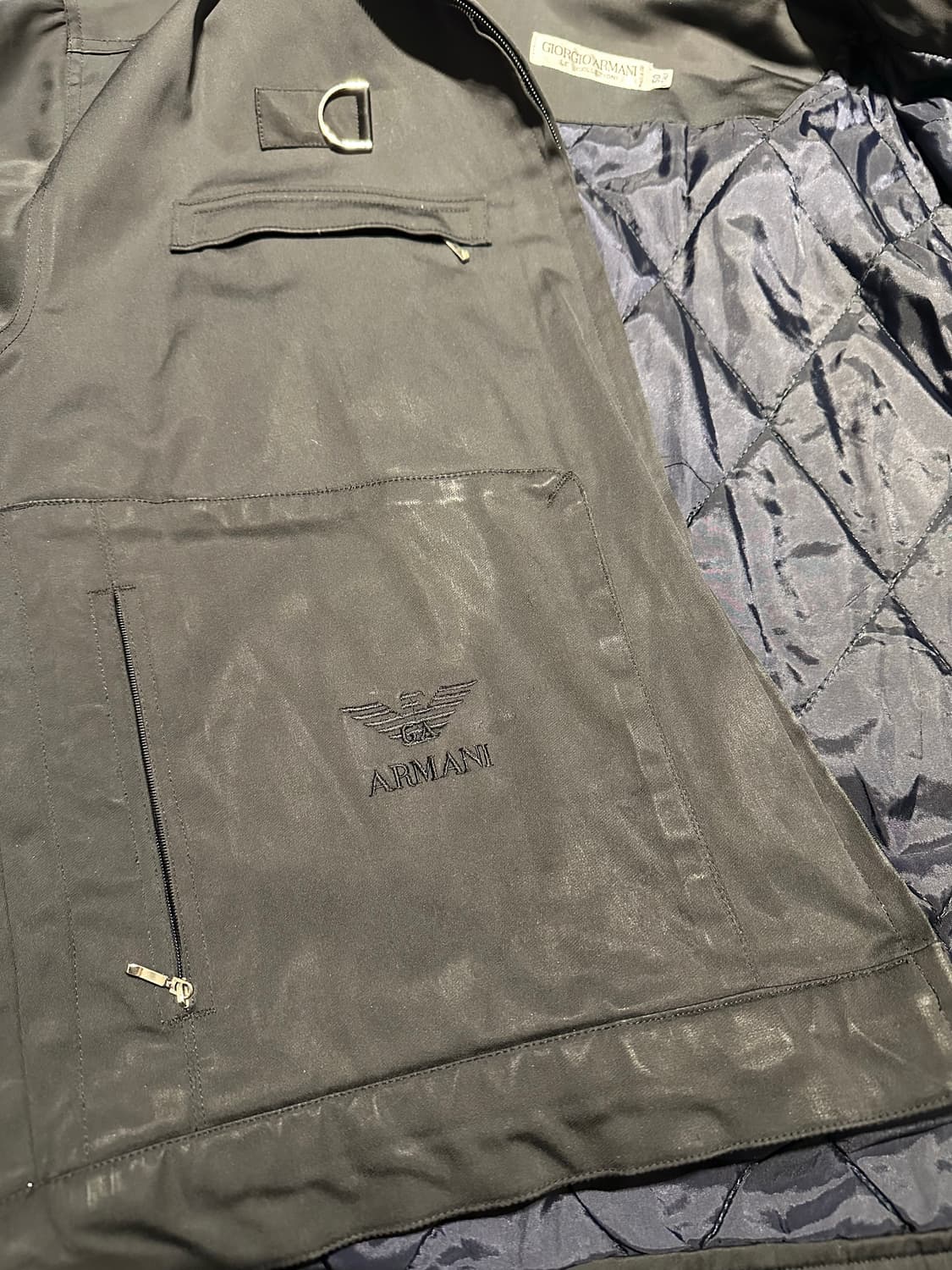 80s GIORGIO ARMANI 라이더 자켓  상품이미지3