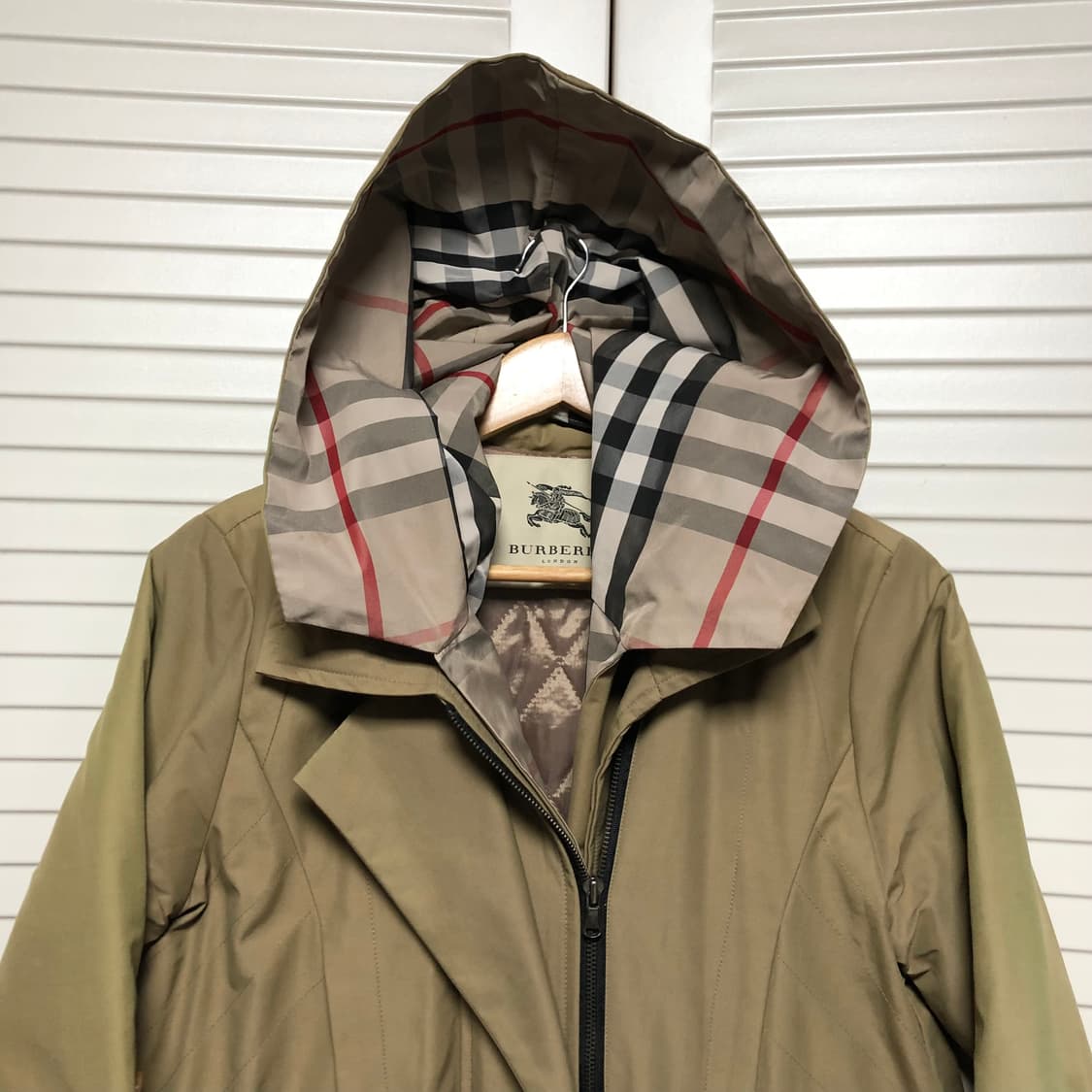 버버리 정품 자켓 여성용 노바체크 상품이미지2