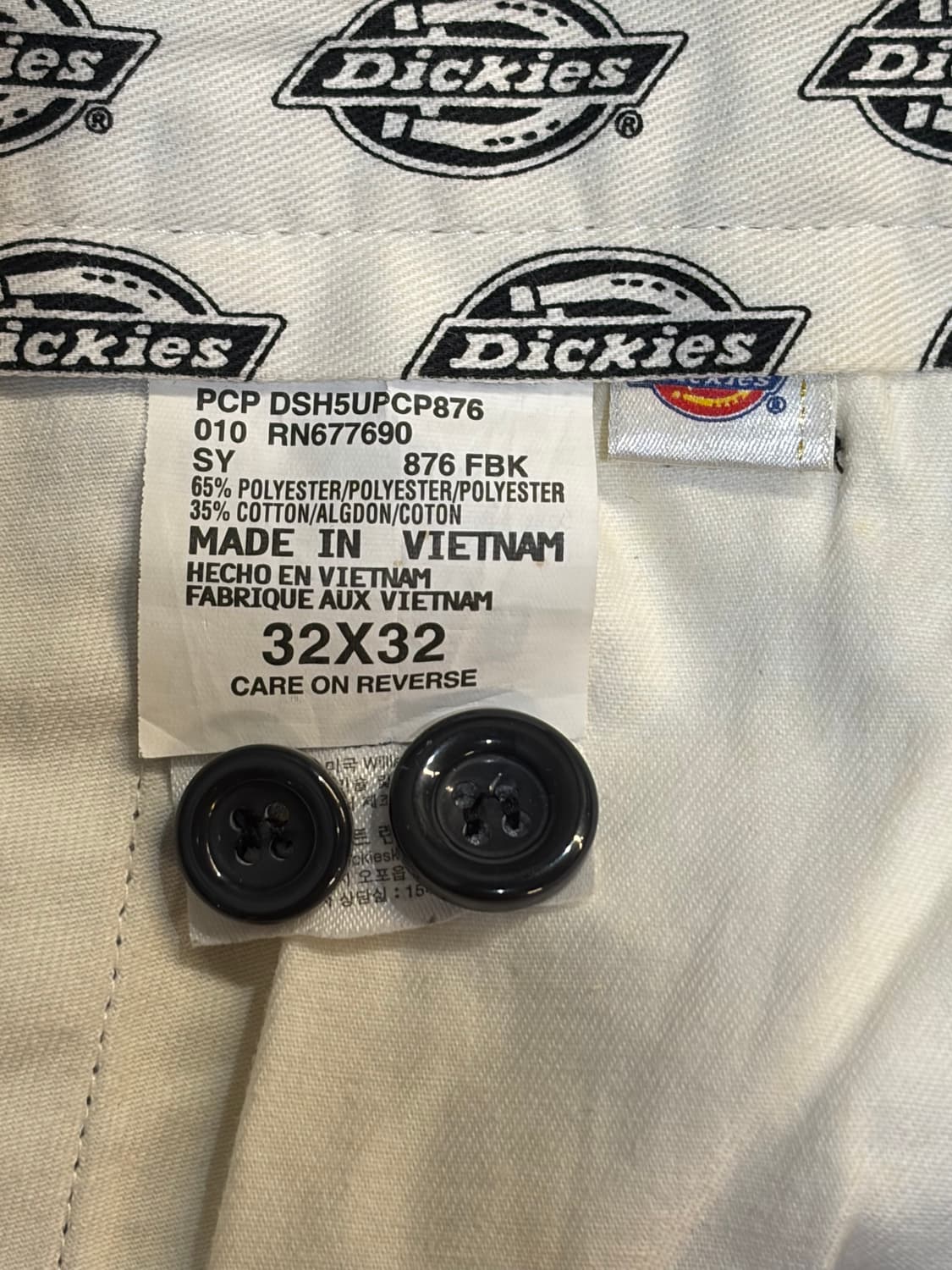 [32] 디키즈 슬림 치노 팬츠 블랙 워크팬츠 Dickies 3.9 상품이미지6