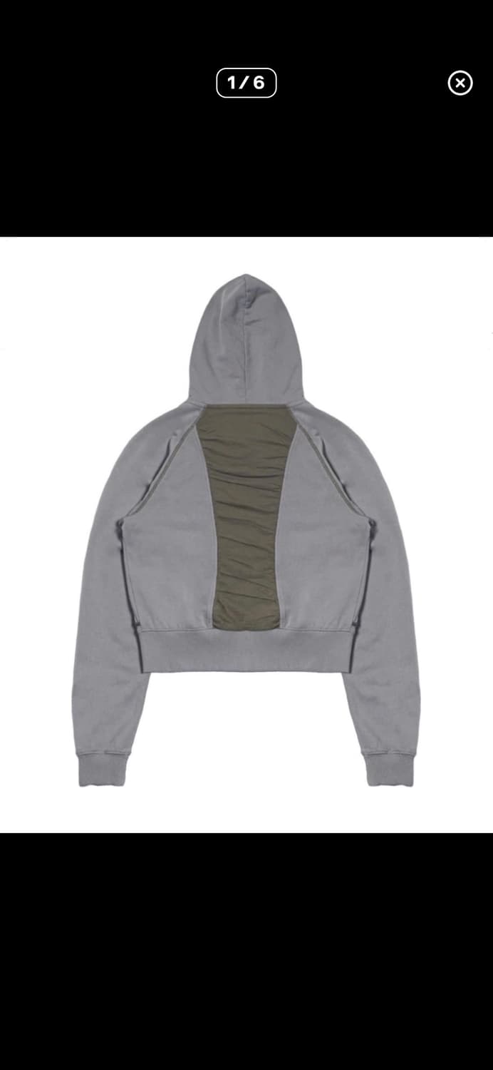 스마트어반유즈풀 (coyseio)  퍼커링 후드집업 그레이 상품이미지2