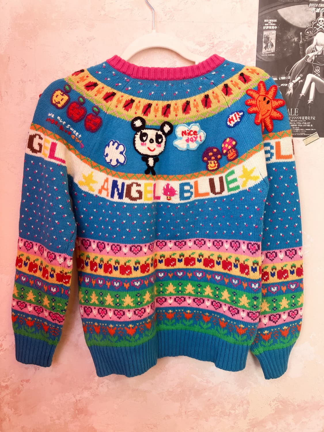 엔젤블루 데코라 스웨터 상품이미지5