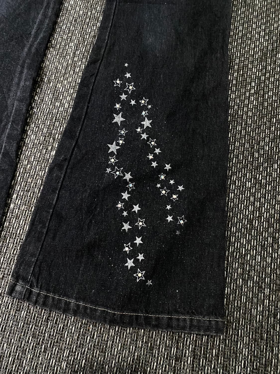  2000s Girl Star Print Boots-Cut Pants 상품이미지6