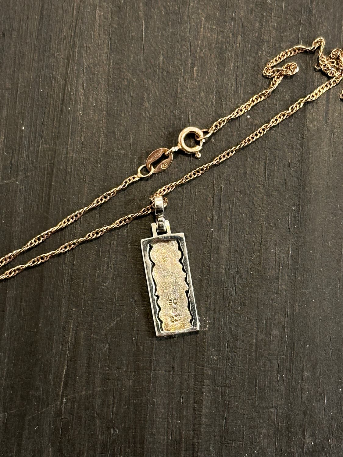 Hawaii 925silver necklace(Rose 상품이미지2