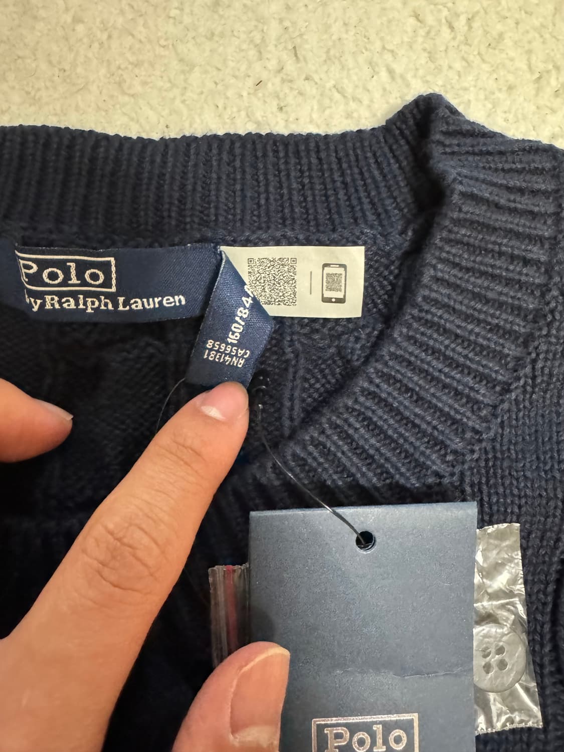 폴로 가디건 상품이미지2