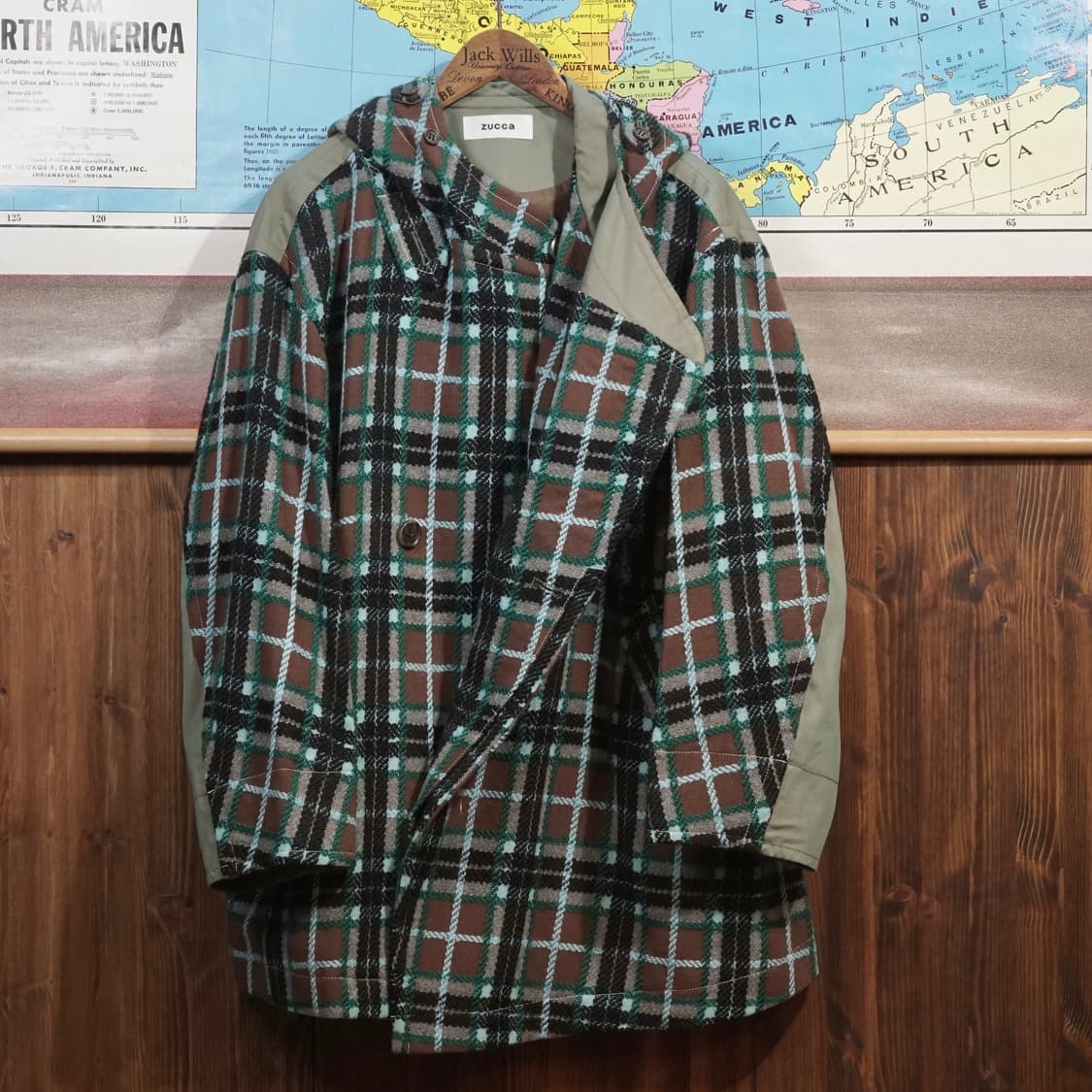ZUCCA 주카 로빙 타탄체크 자켓 상품이미지2