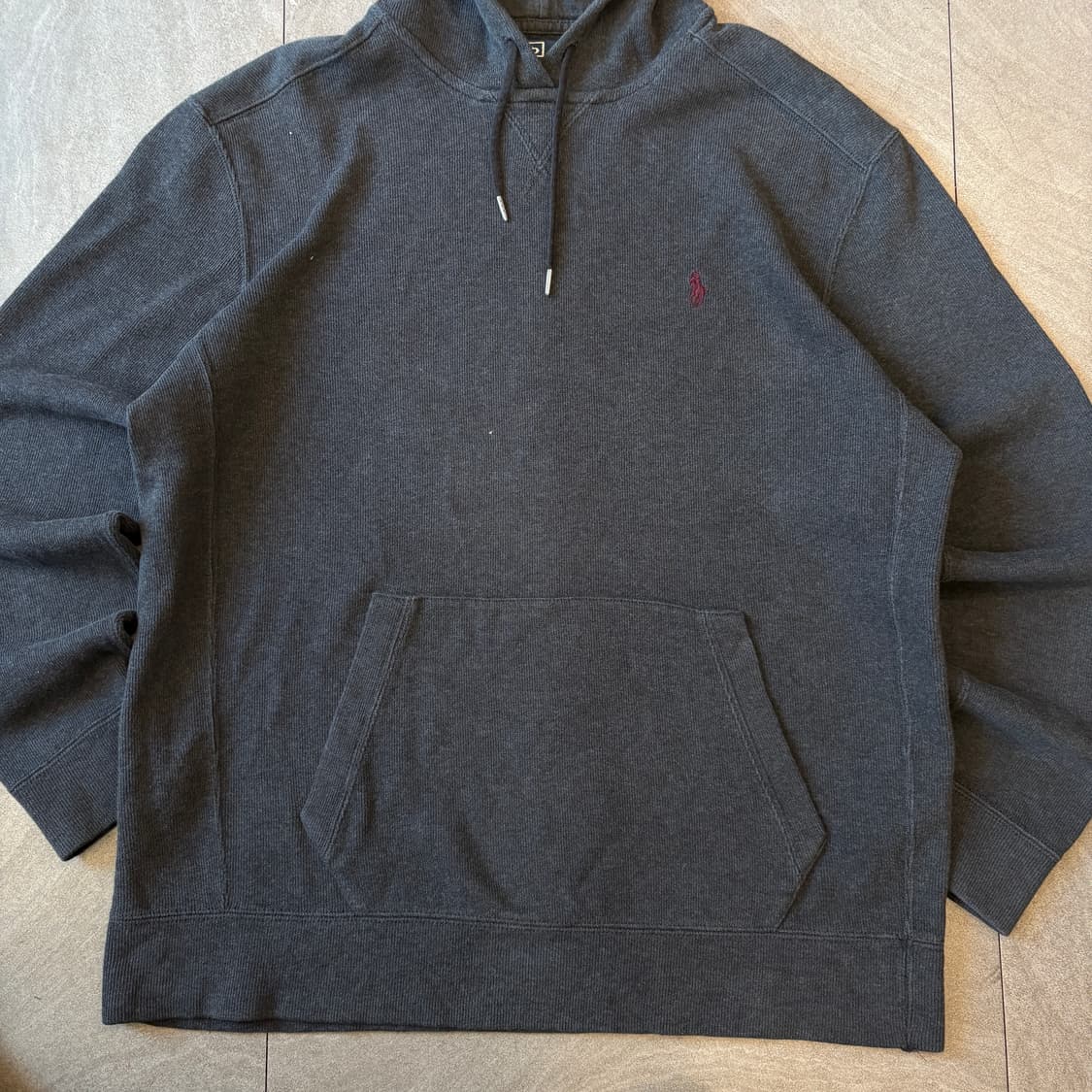 폴로 국내 정품 그레이 후드 상품이미지4