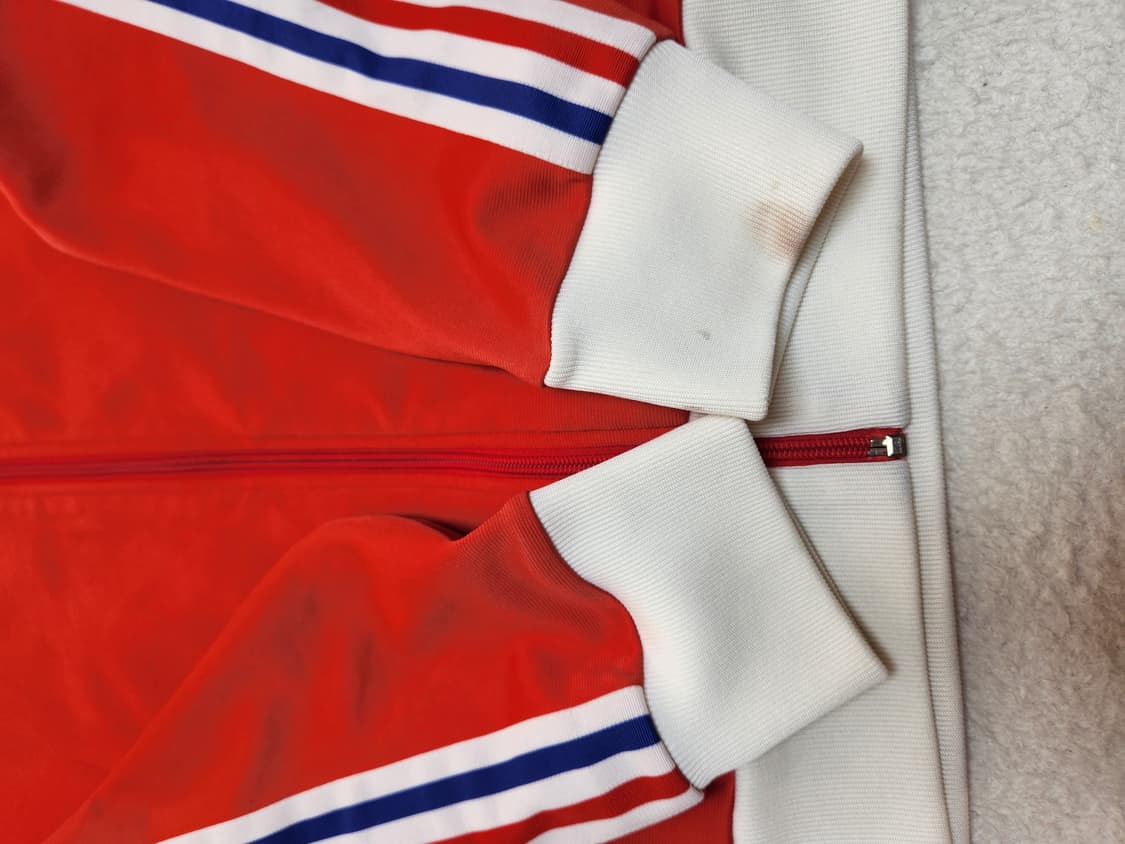 아디다스 구영국 트랙탑 레드 M 상품이미지7