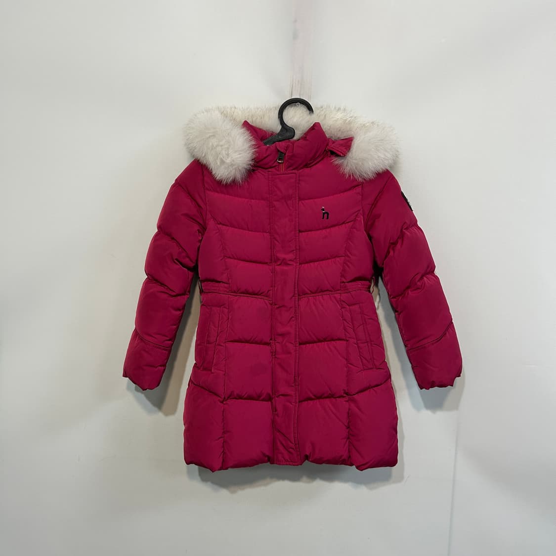 헤지스 키즈 롱패딩 덕다운 130 상품이미지1