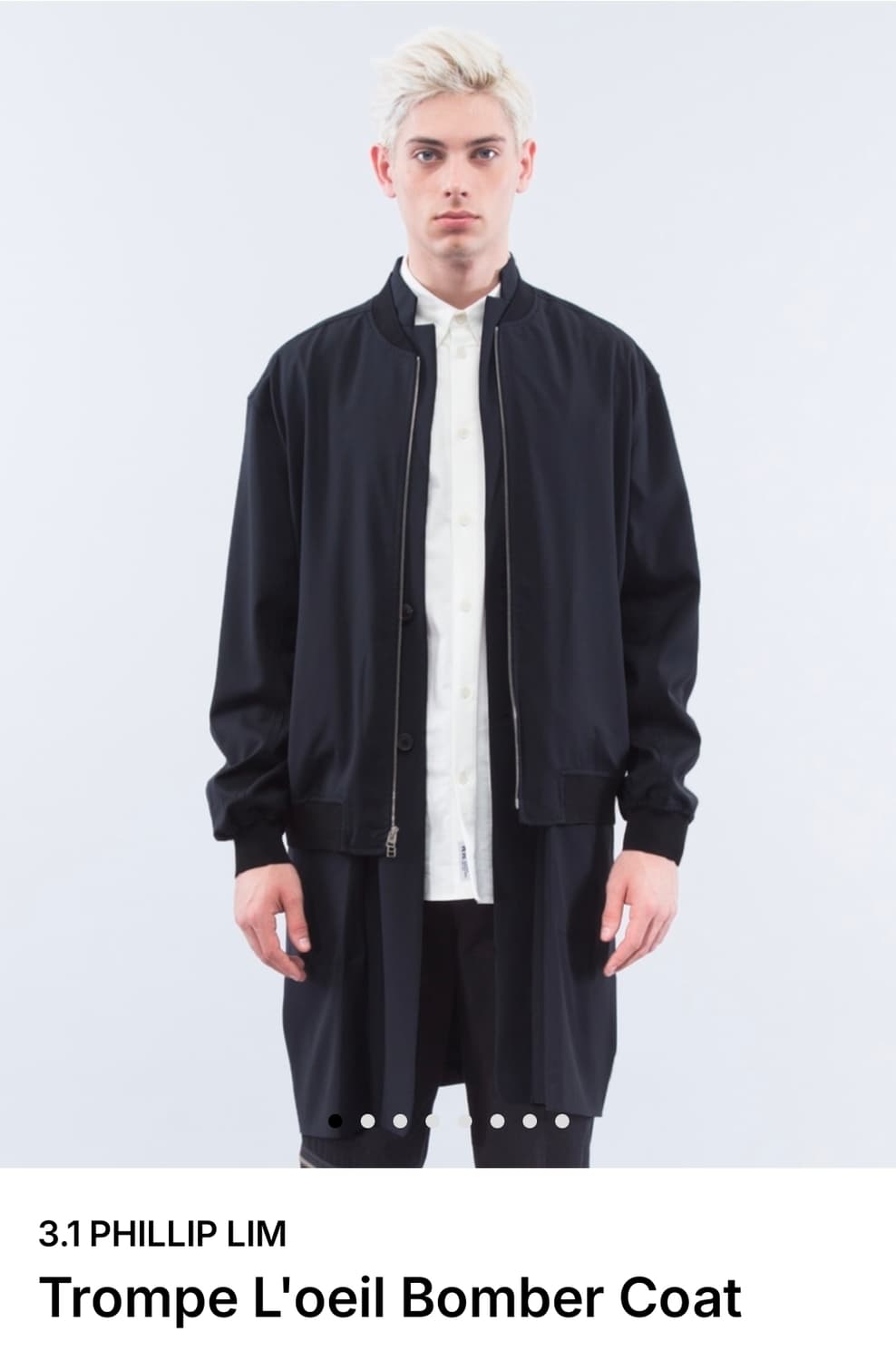 필립림 3.1 Phillip Lim 남성 봄버 자켓 코트(분더샵) 상품이미지1