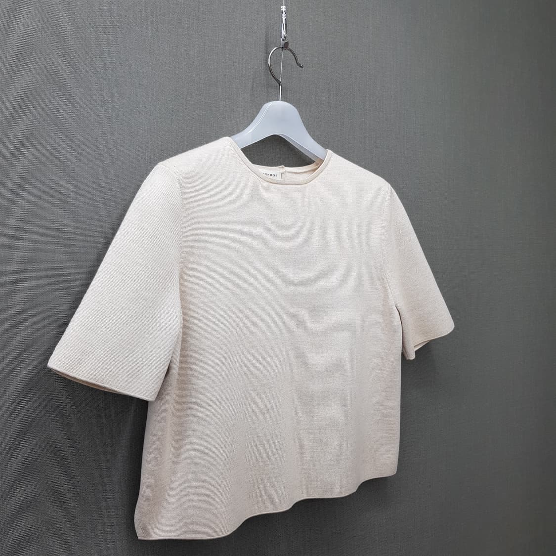 한섬 더캐시미어 2022 캐시미어 블렌드 반팔 니트 S사이즈 상품이미지3