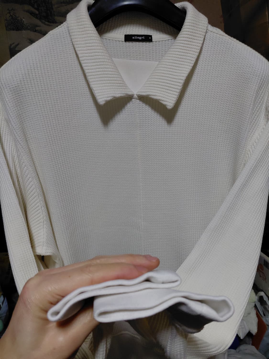 [알레그리]테리 카라 맨투맨 M(100~105)사이즈 상품이미지9