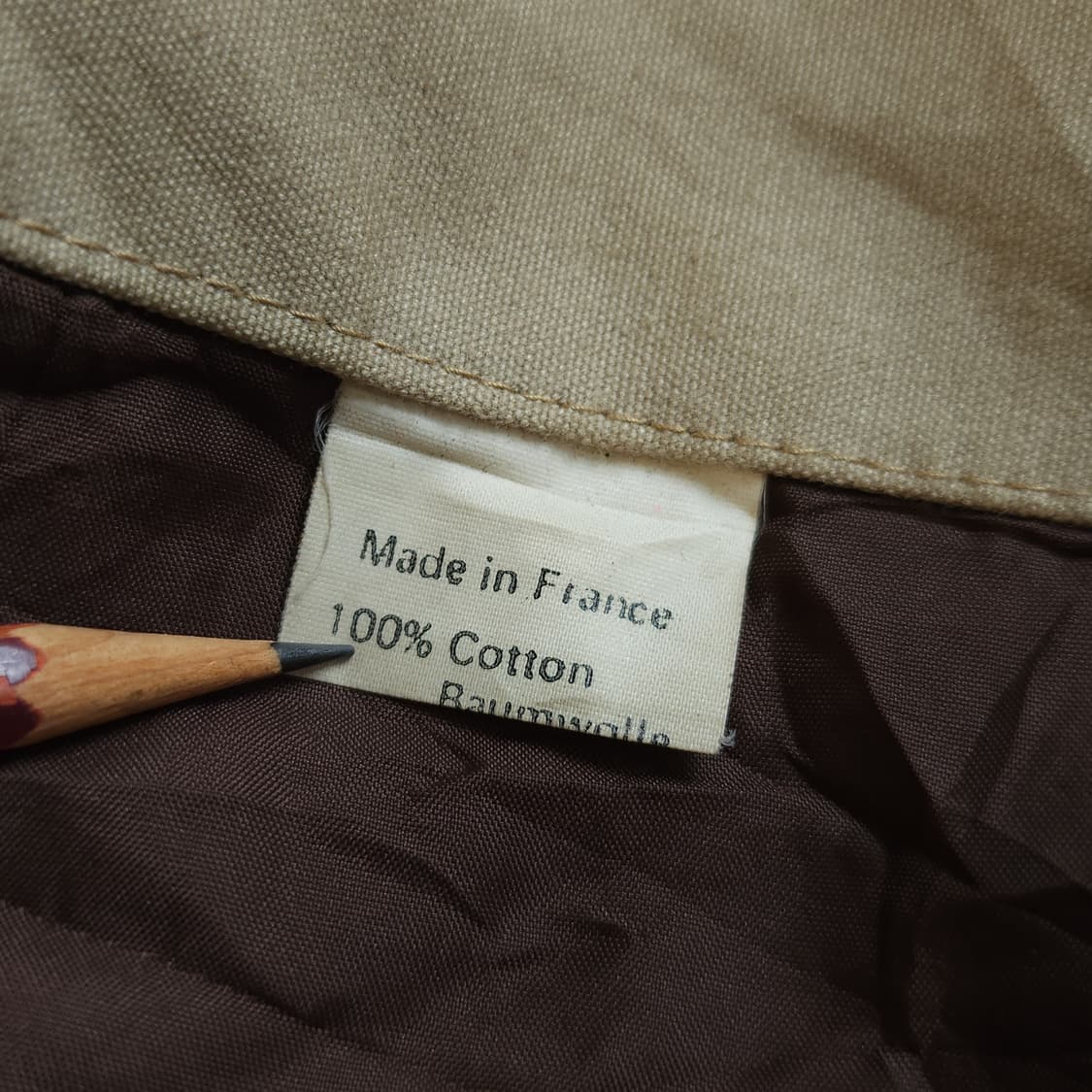 70s 프랑스 매키노 코트 반스토머 랜치코트 카키 52 상품이미지7