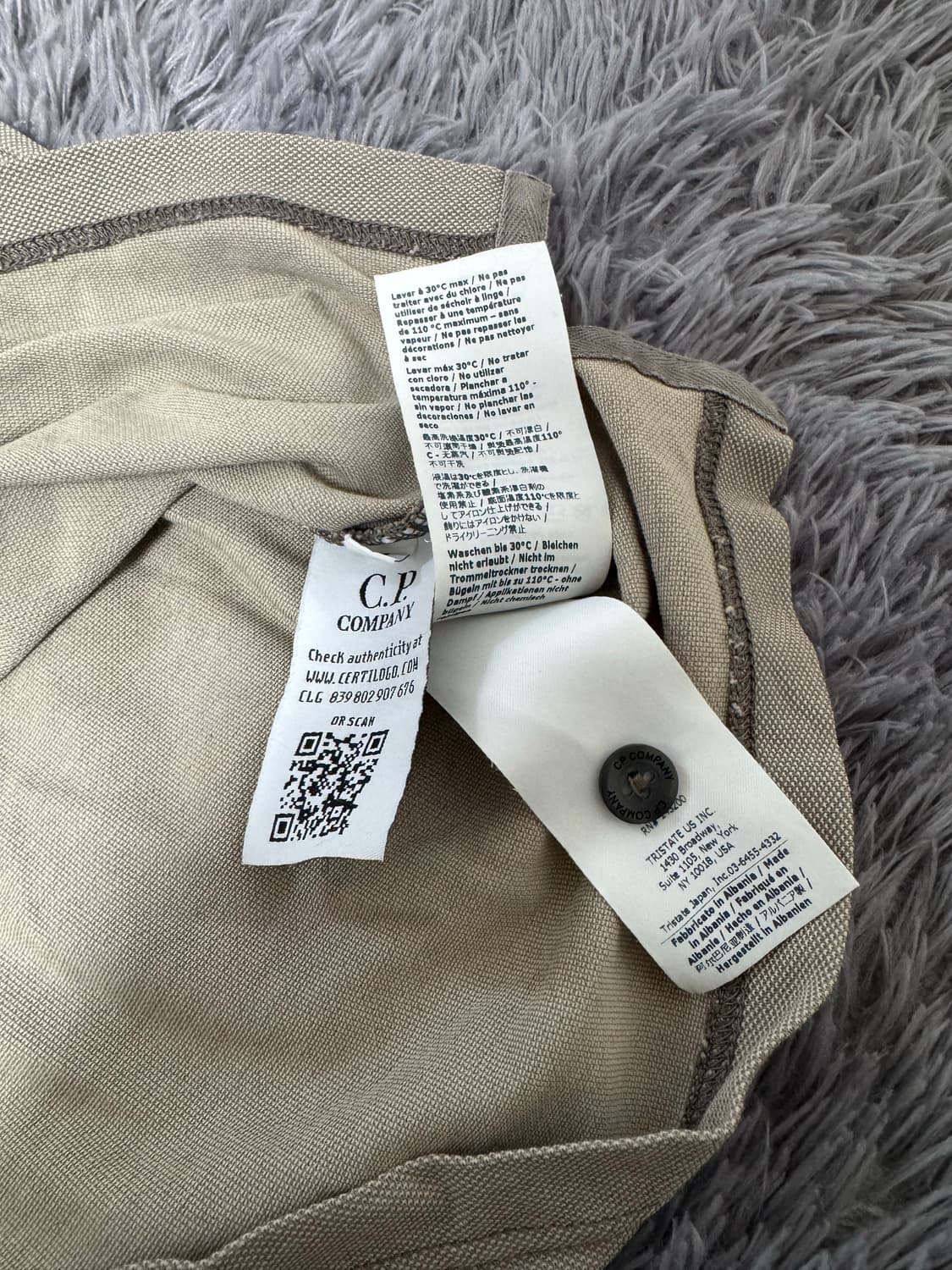 CP컴퍼니 반팔 카라티 상품이미지5