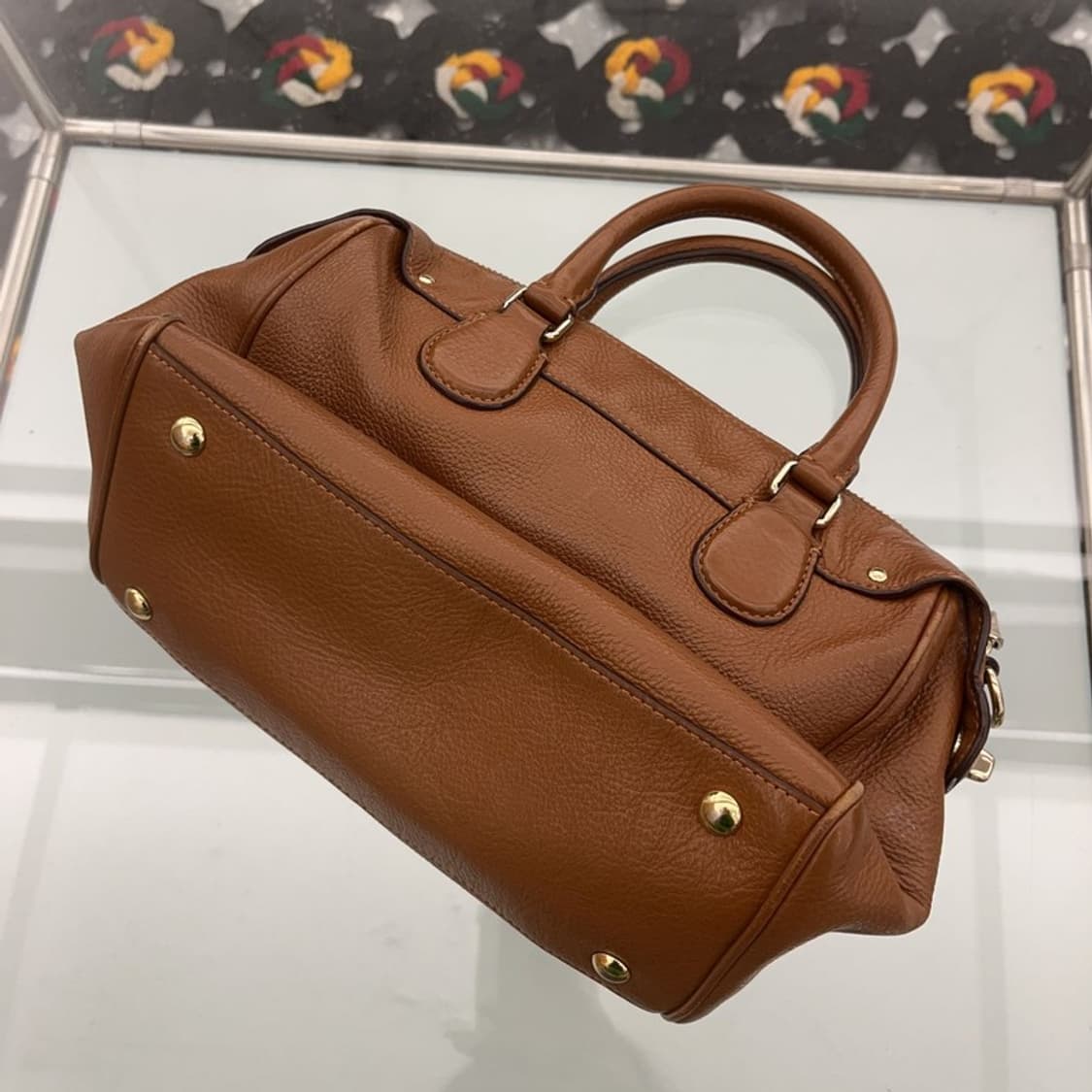 코치 빈티지 Y2K 키치 가죽 숄더백 토트백 C07512 상품이미지4