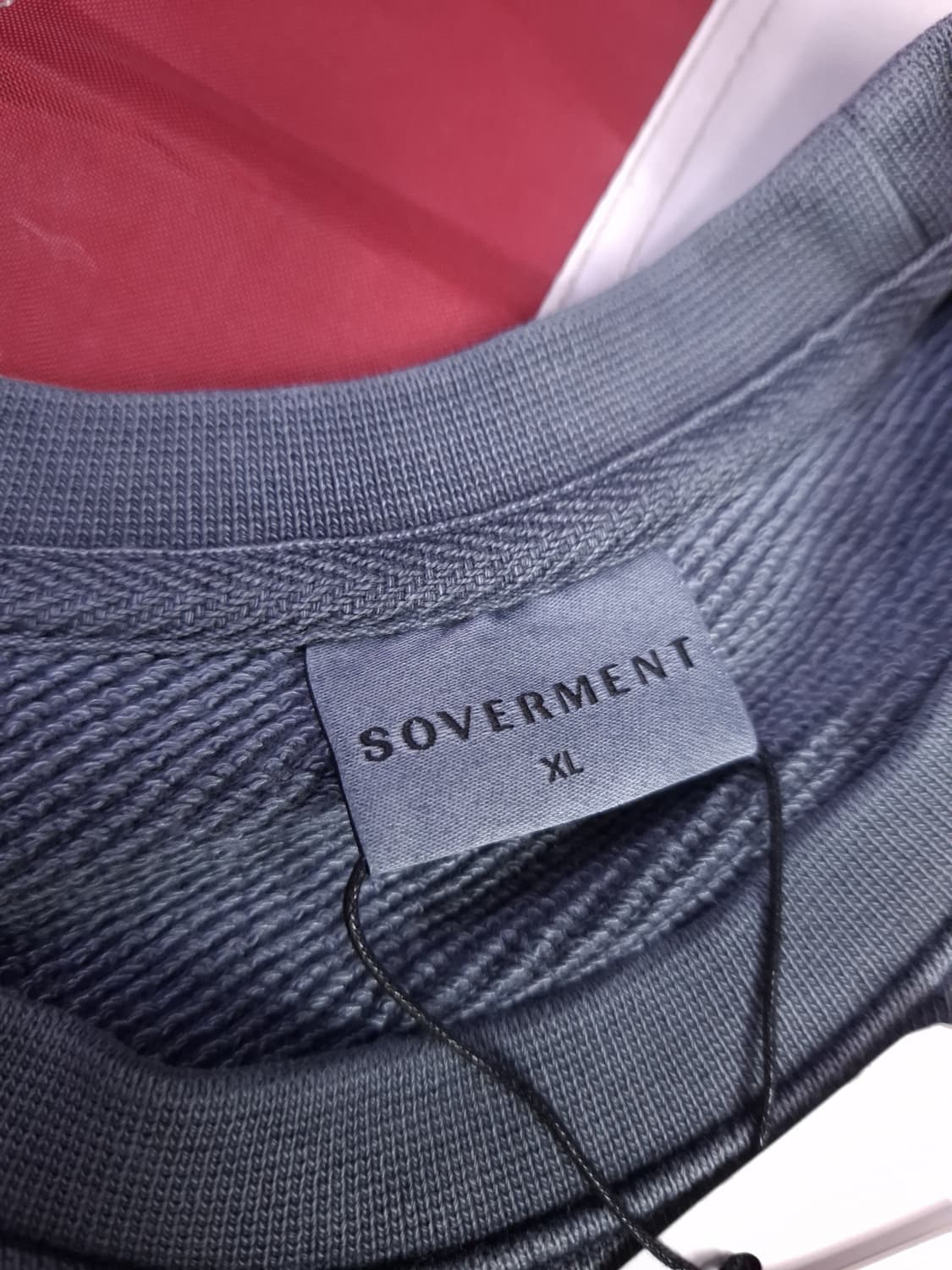 택새제품 오리지날 소버먼트 피그먼트 맨투맨 상품이미지2