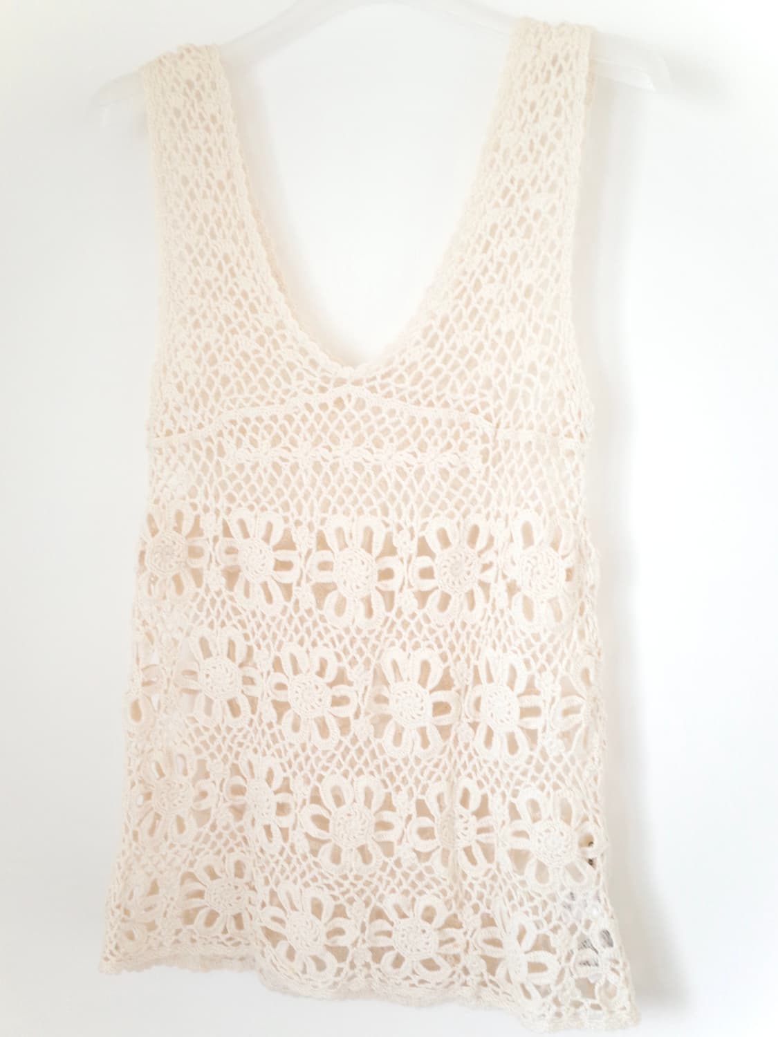 빈티지 크로셰 베스트 상품이미지4