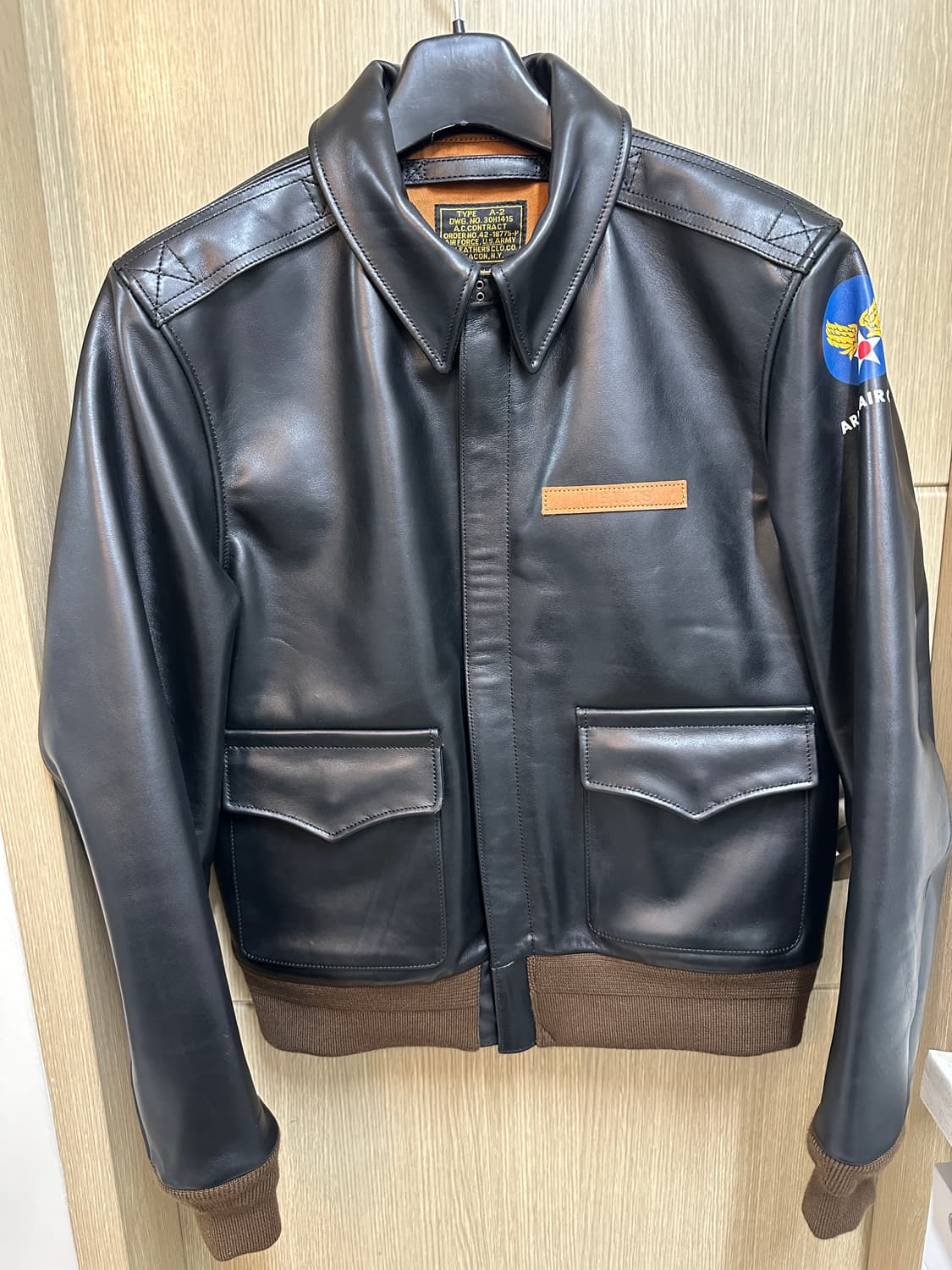 A2 카우스킨 레더 소가죽 자켓 상품이미지1
