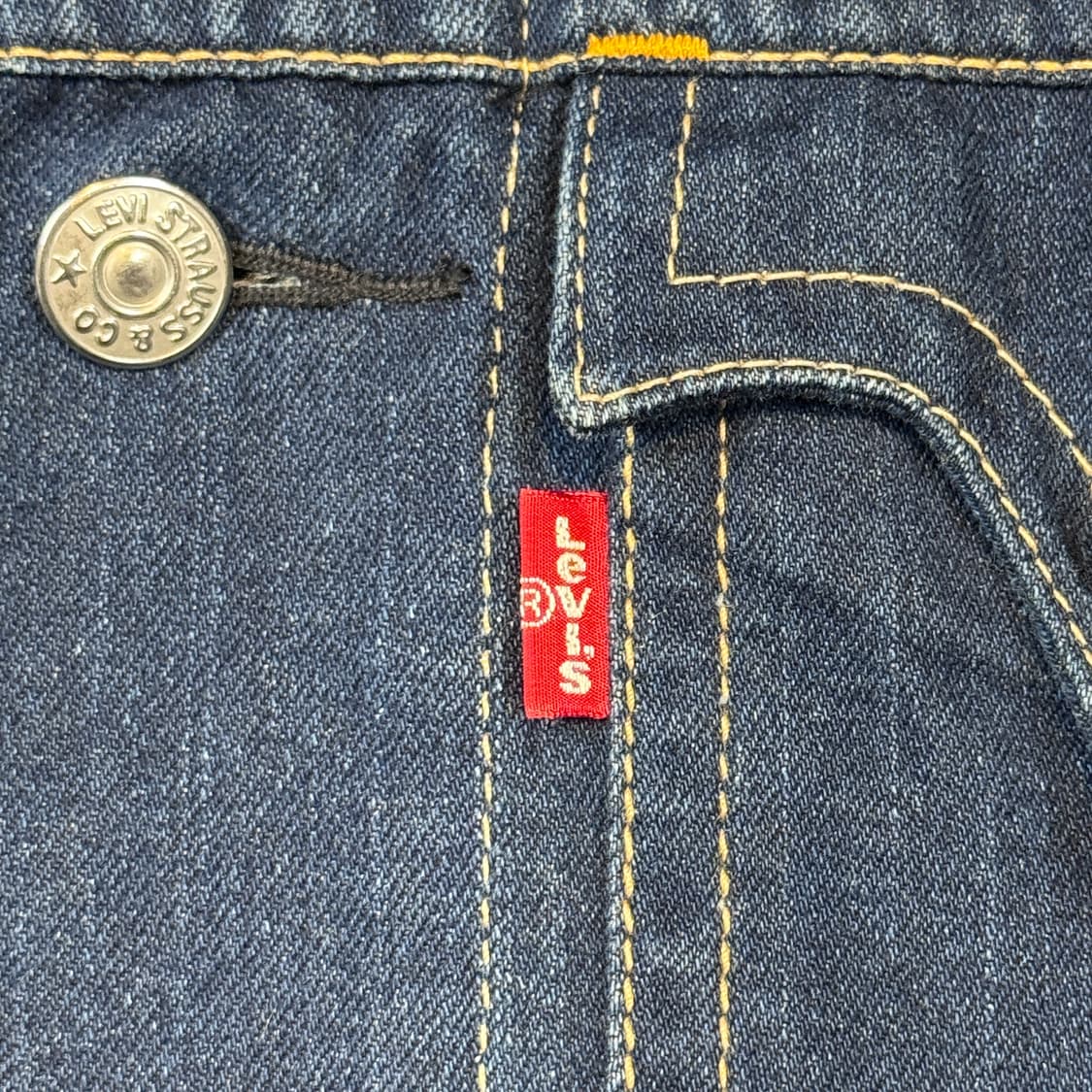 L) 리바이스 아이코닉 데님자켓 TYPE 1 진청 데님 청자켓 상품이미지4