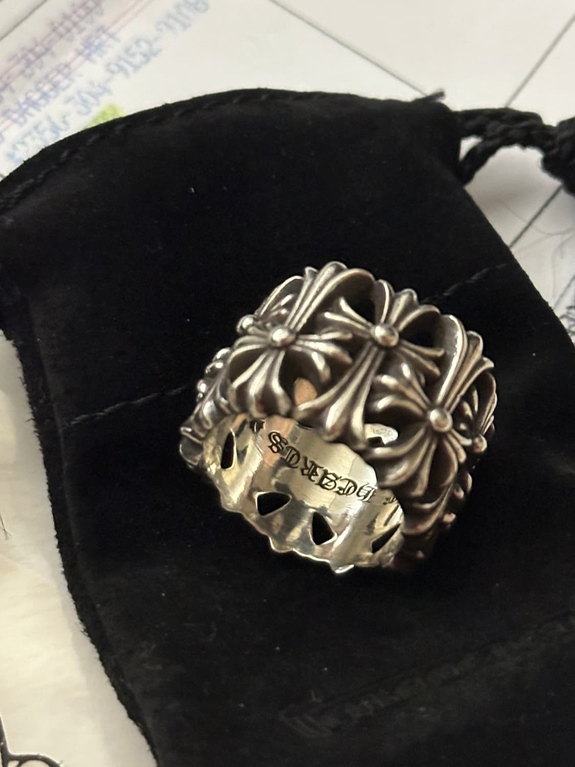 [us9.5] 크롬하츠 세메터리링 상품이미지6