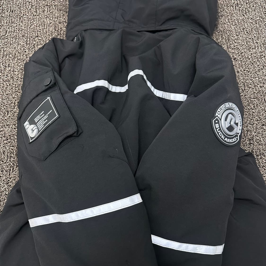 BUCKAROO 버커루 덕다운 후드 패딩 점퍼 L 상품이미지6