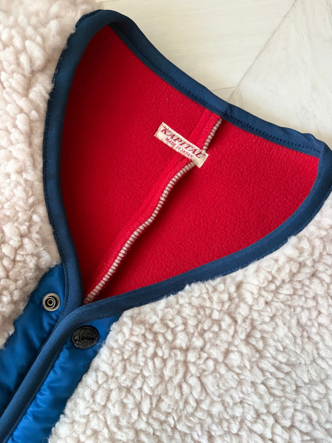 kapital fleece vest 상품이미지2