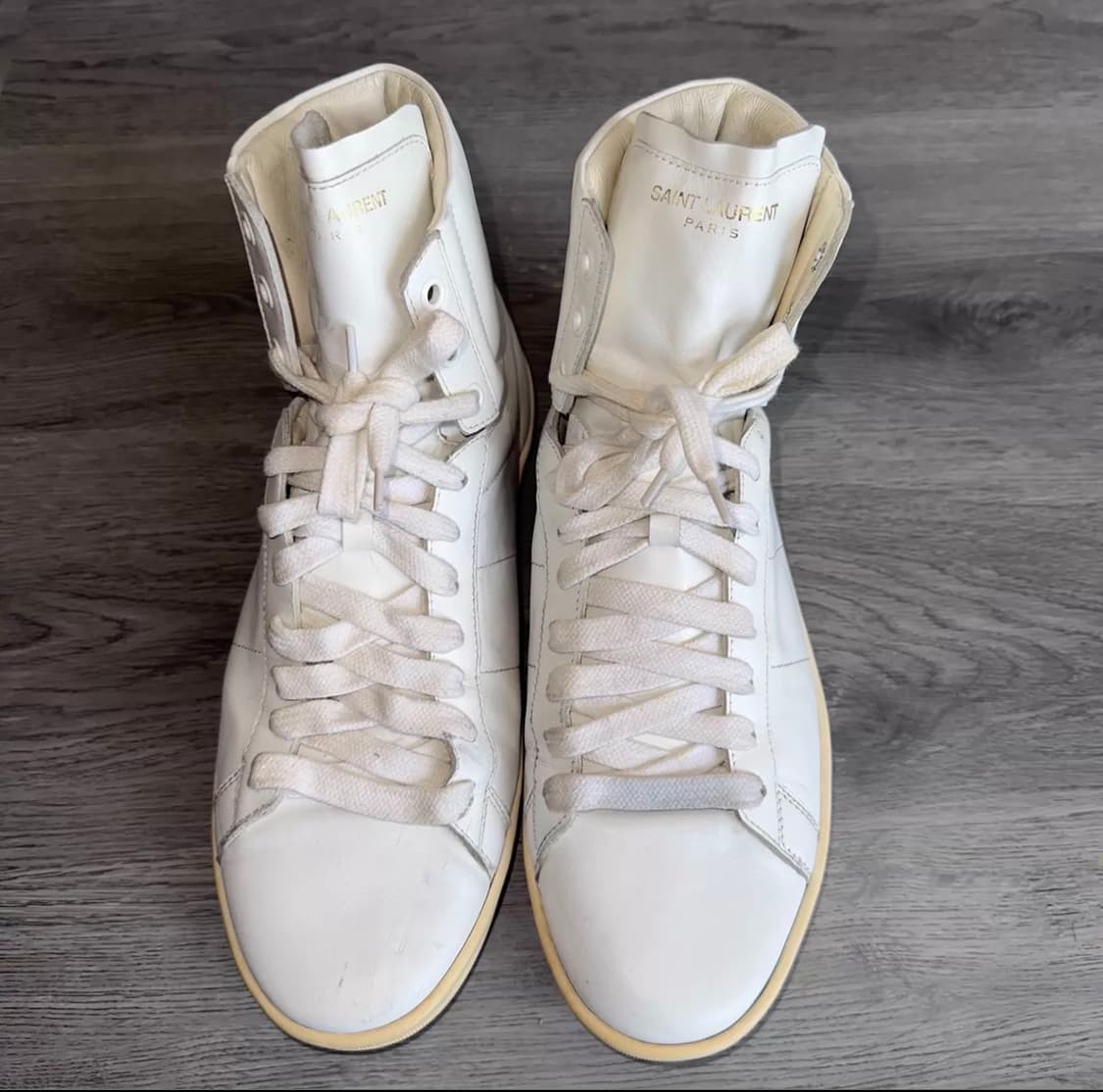 생로랑 화이트 하이탑 SL/01  상품이미지2