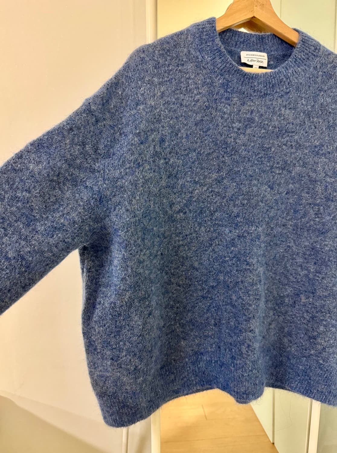 앤아더스토리즈 모헤어 루즈핏 니트 스웨터 미착용 M-L 상품이미지5