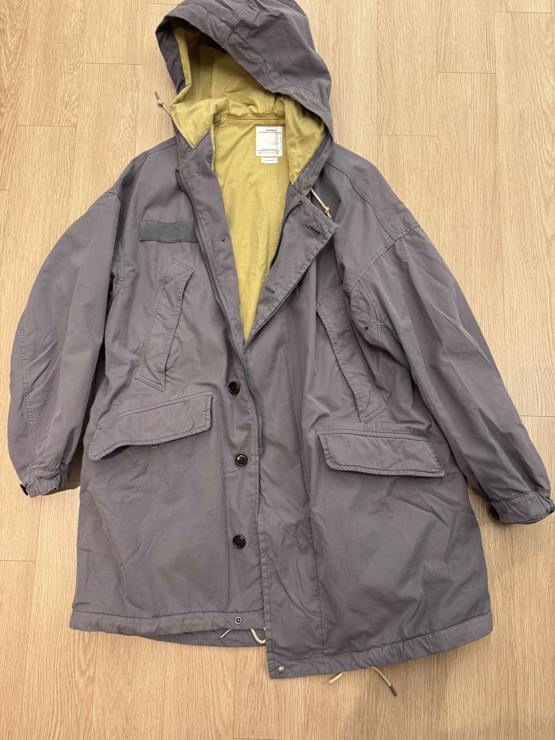 비즈빔 visvim 20aw patterson overcoat(c/ny) 상품이미지1