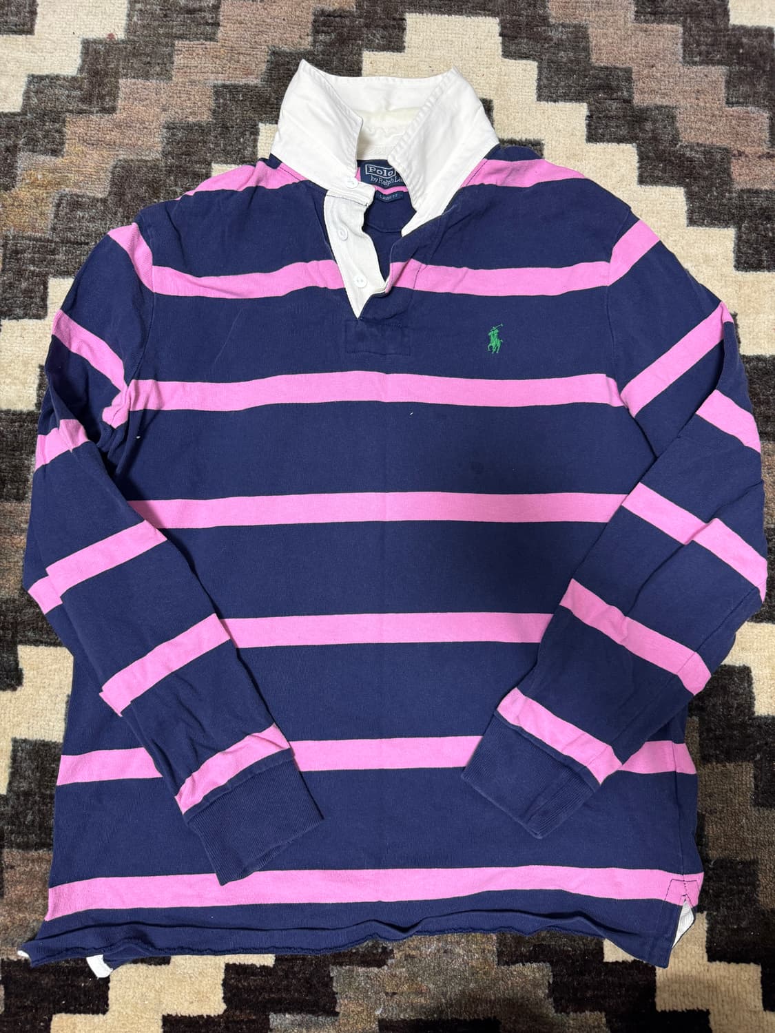 폴로 랄프로렌 클래식핏 M 럭비티셔츠 드레익스 상품이미지4