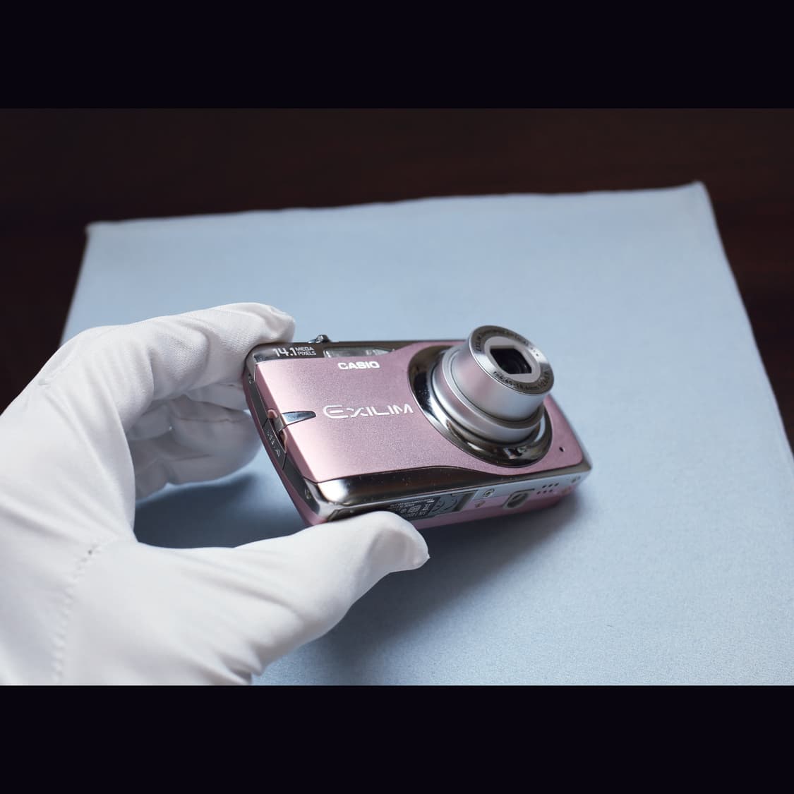 레어 <준민트급> 카시오 엑슬림 z550 핑크 빈티지 디카 상품이미지4