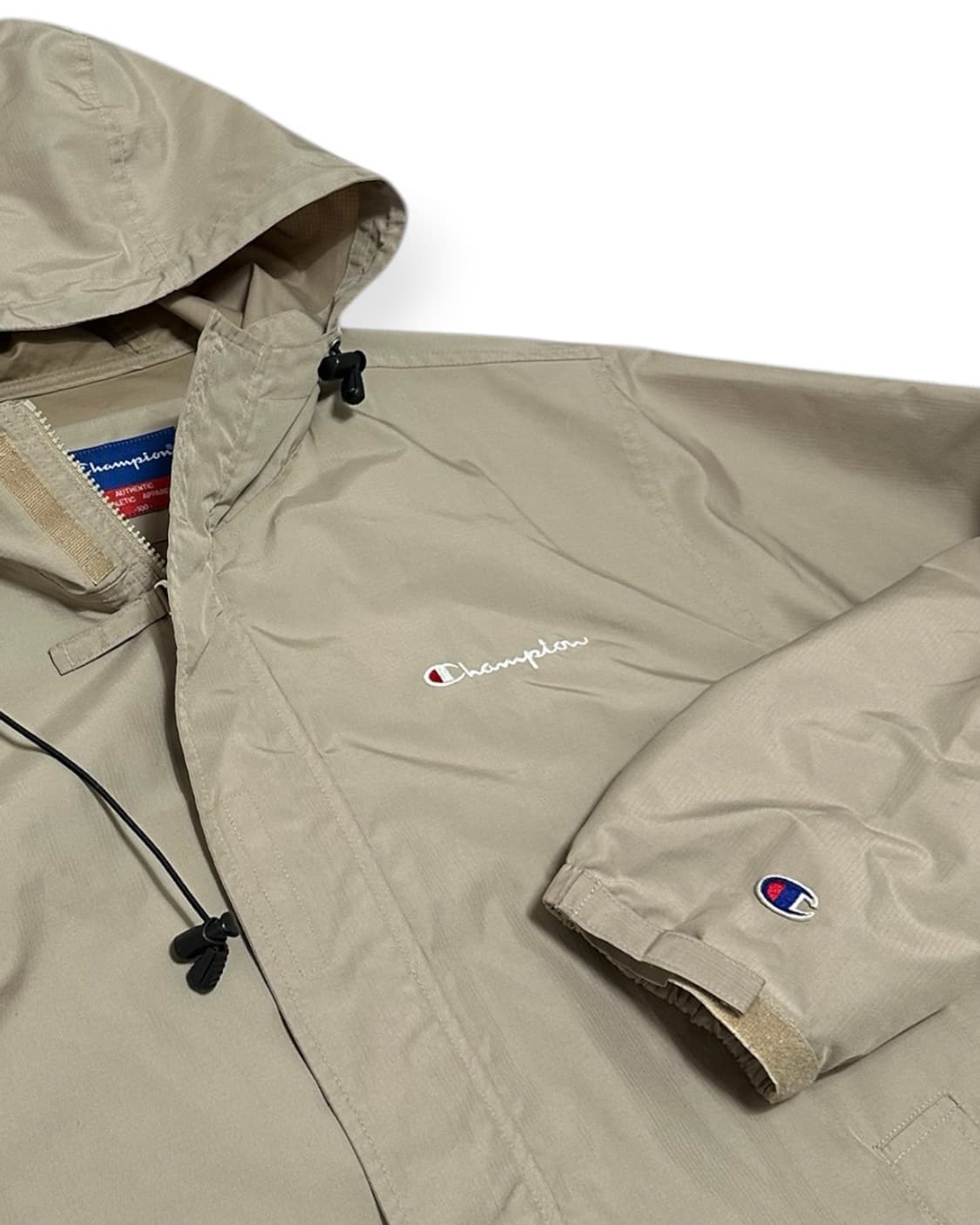 챔피온 베이지 후드 바람막이 상품이미지4