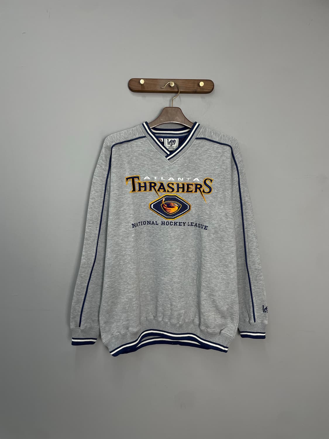 리 빈티지 애틀랜타 스래셔스 NHL 크루넥 스웻셔츠 H2188 상품이미지2